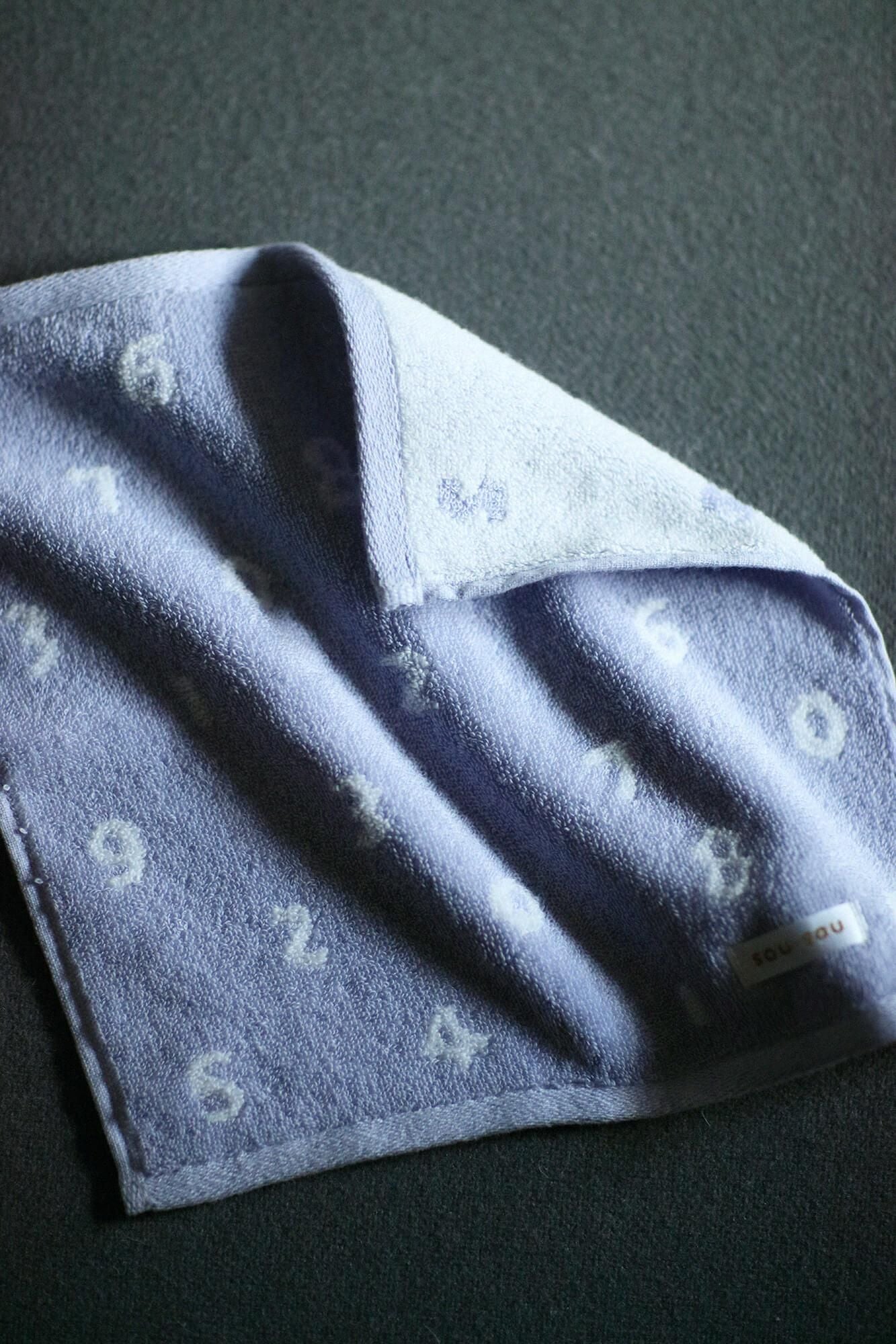 SOU・SOU×Marushin Mini Towel / SO-SU-U Pale Light Purple
