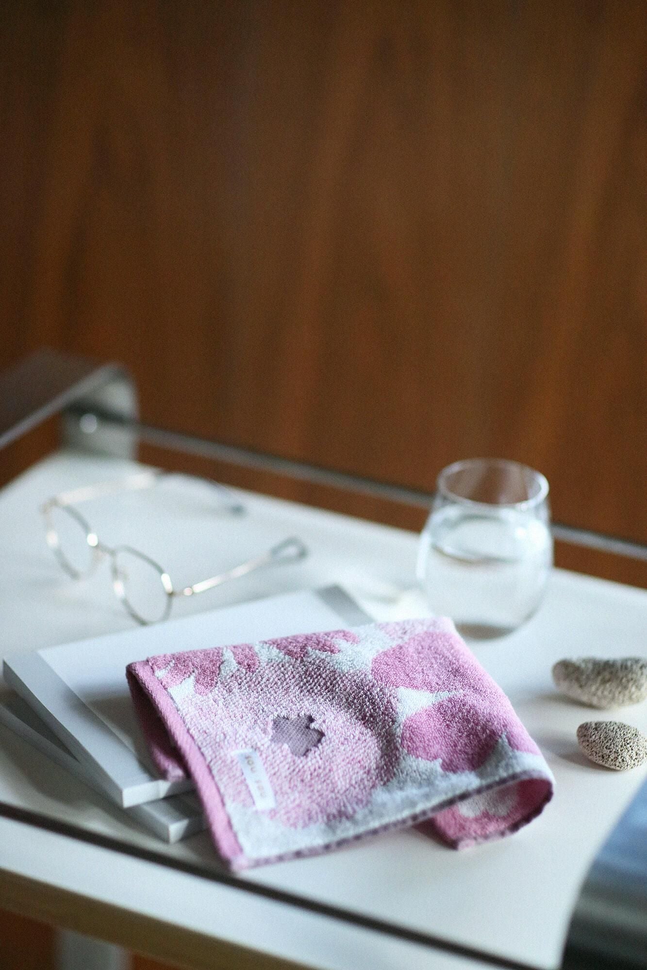 SOU・SOU×丸眞 小方巾 /落落大方 桃花色