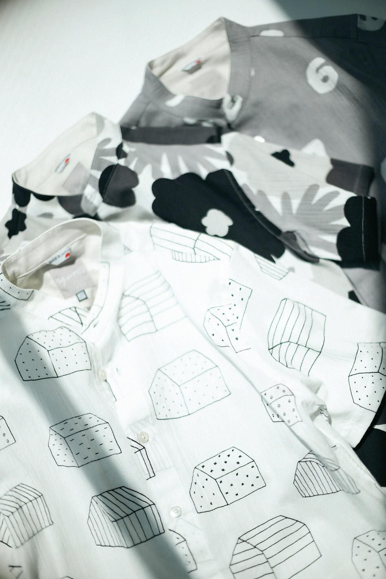 takashima chiku 20/20支架领子短袖衬衫SP/so-su-u