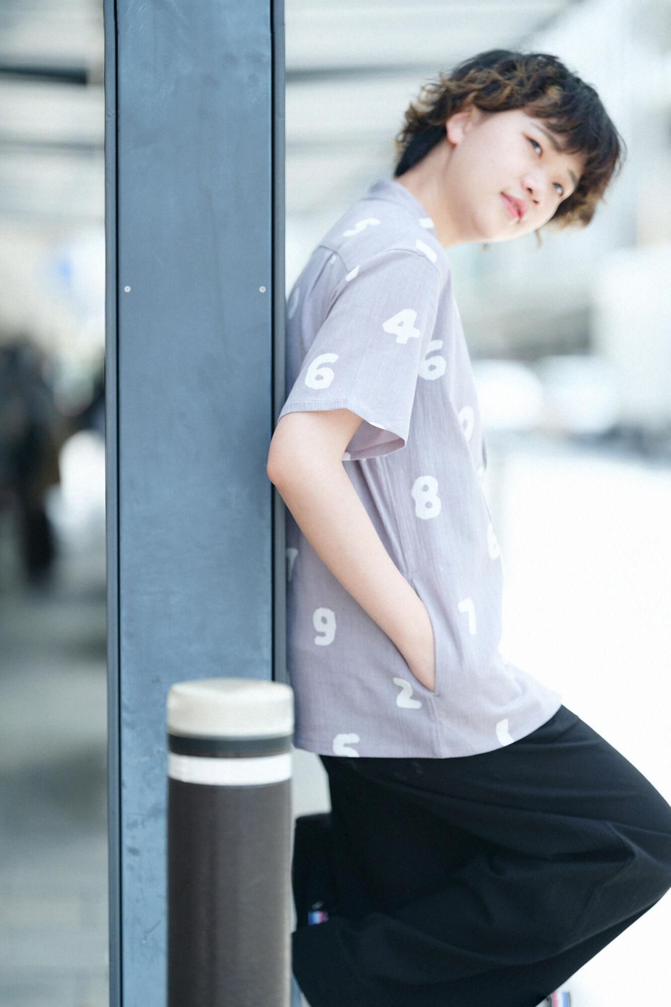 takashima chiku 20/20支架领子短袖衬衫SP/so-su-u