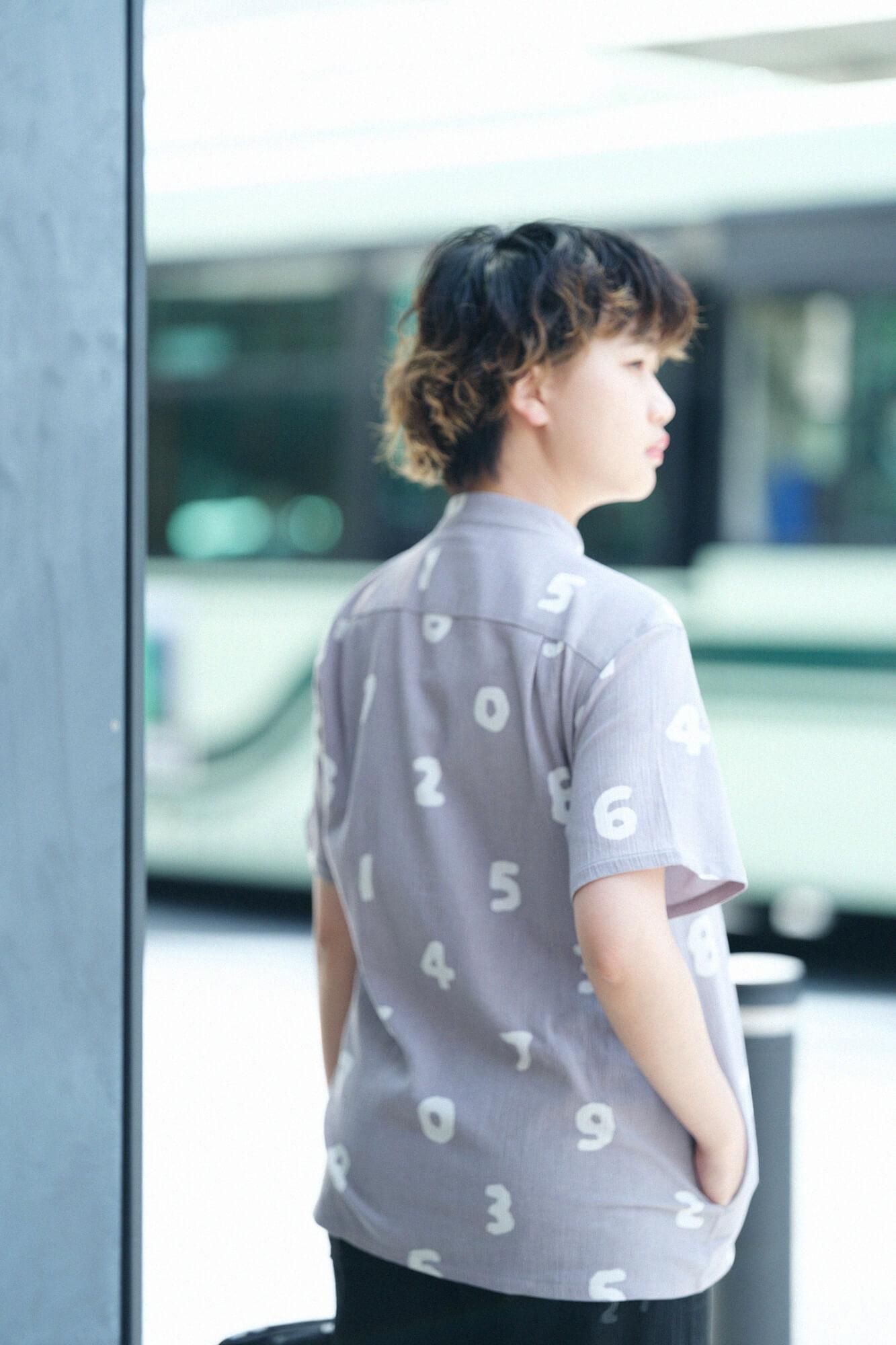 takashima chiku 20/20支架领子短袖衬衫SP/so-su-u