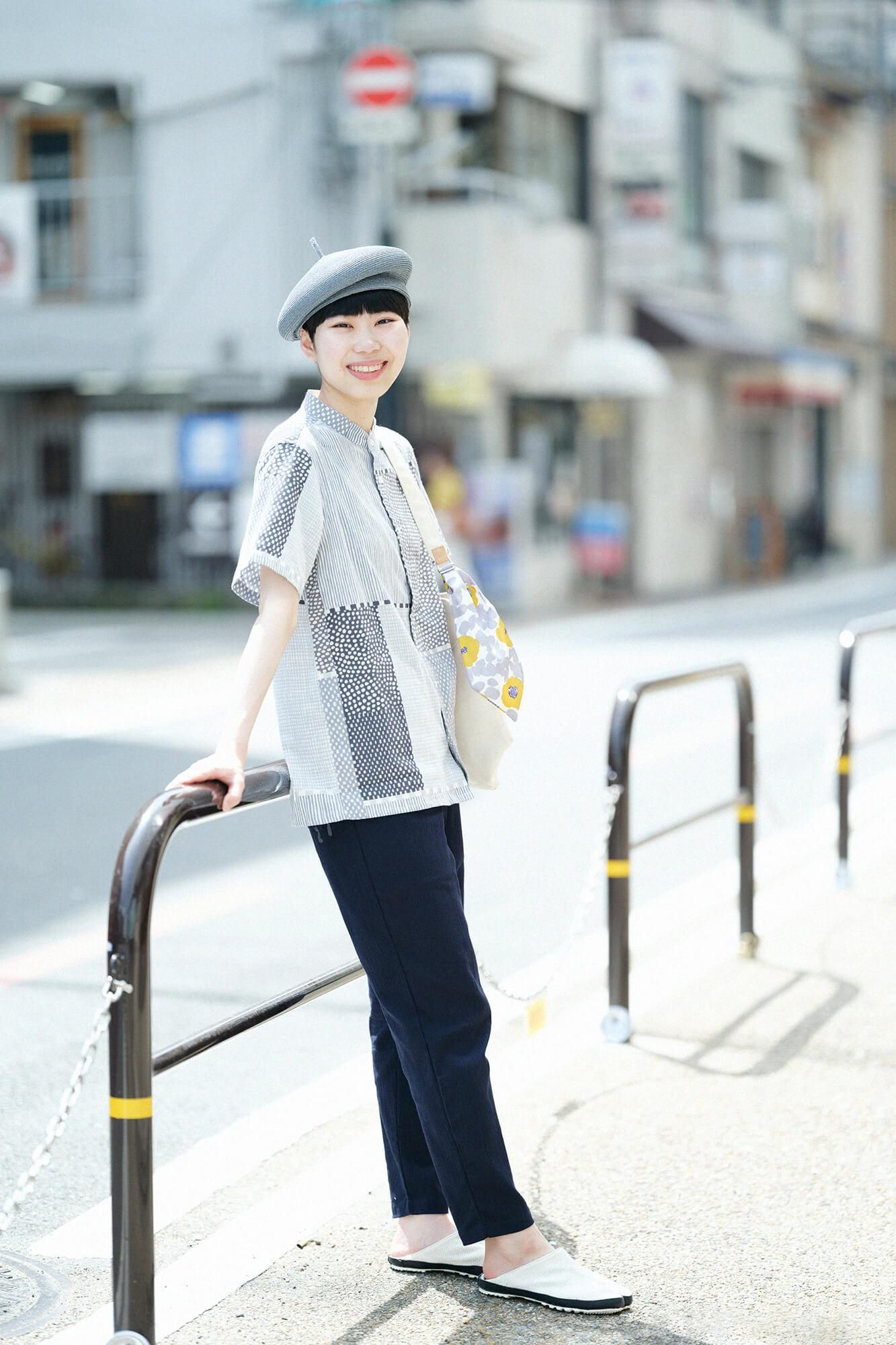 Takashima Chiku 20/20支架领子短袖衬衫SP/Magasane