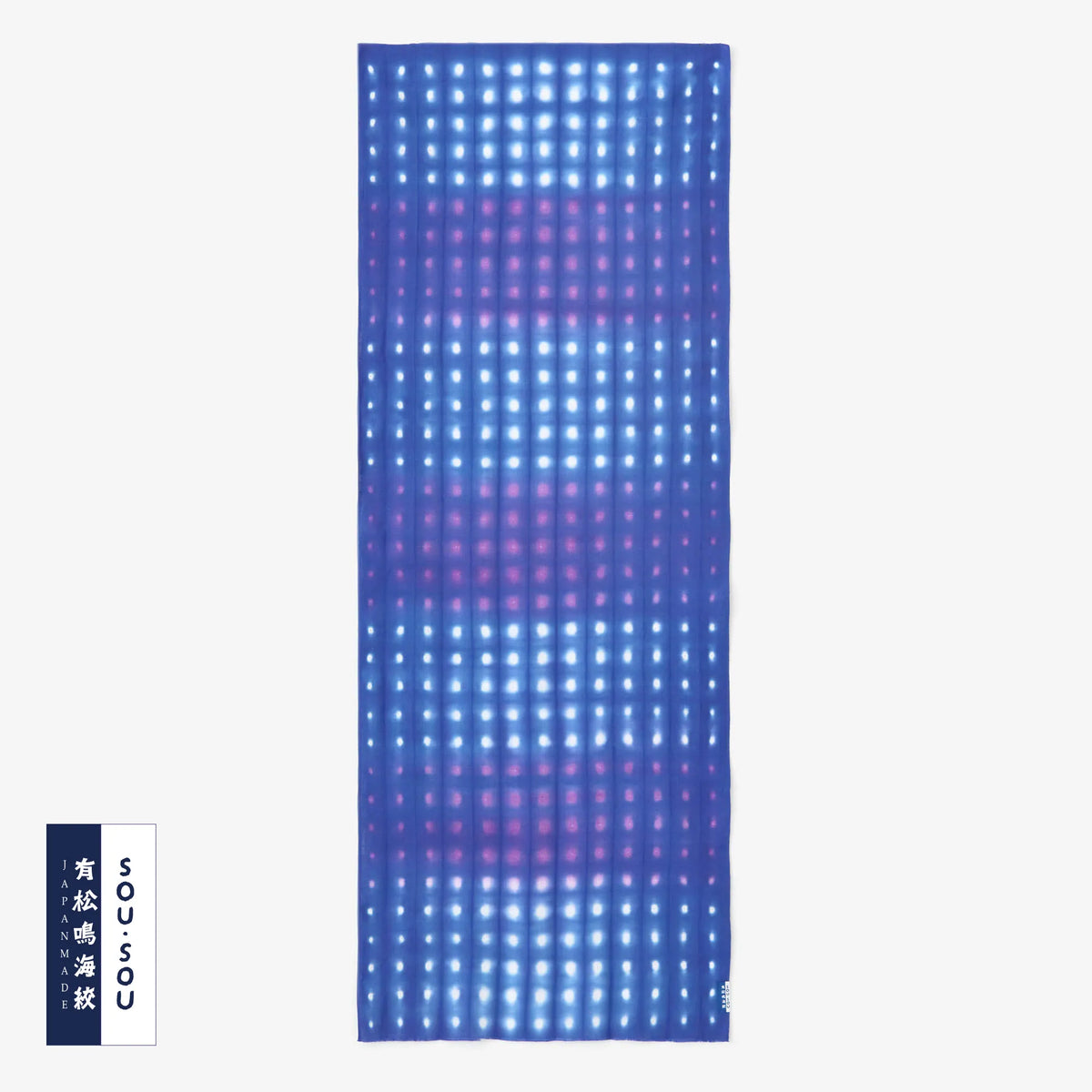 SOU・SOU×Arimatsu Narumi Tie-dye Handkerchief / Firefly Borders