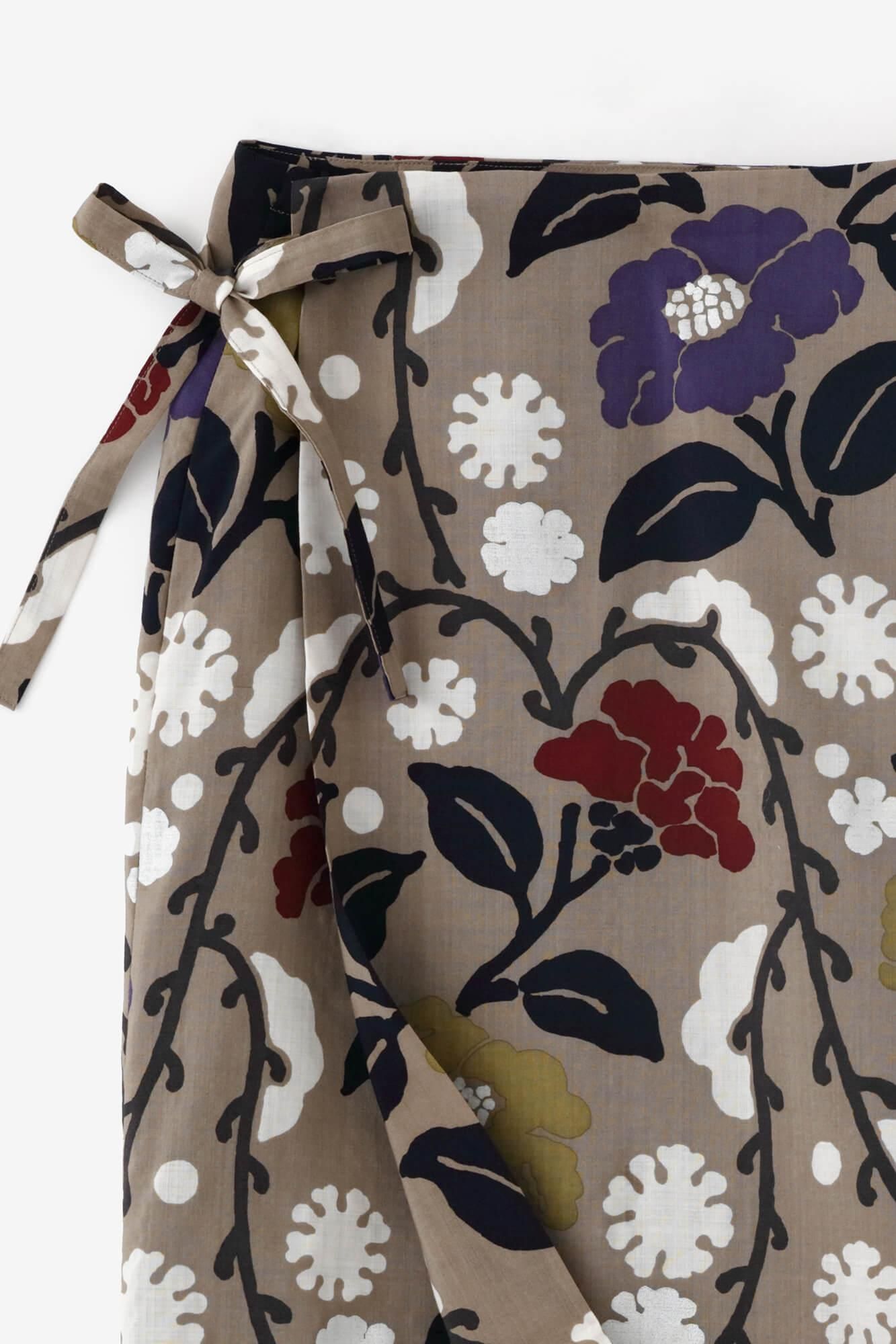 모슬린 코시키 스커트/유키모치야나기니 츠바키