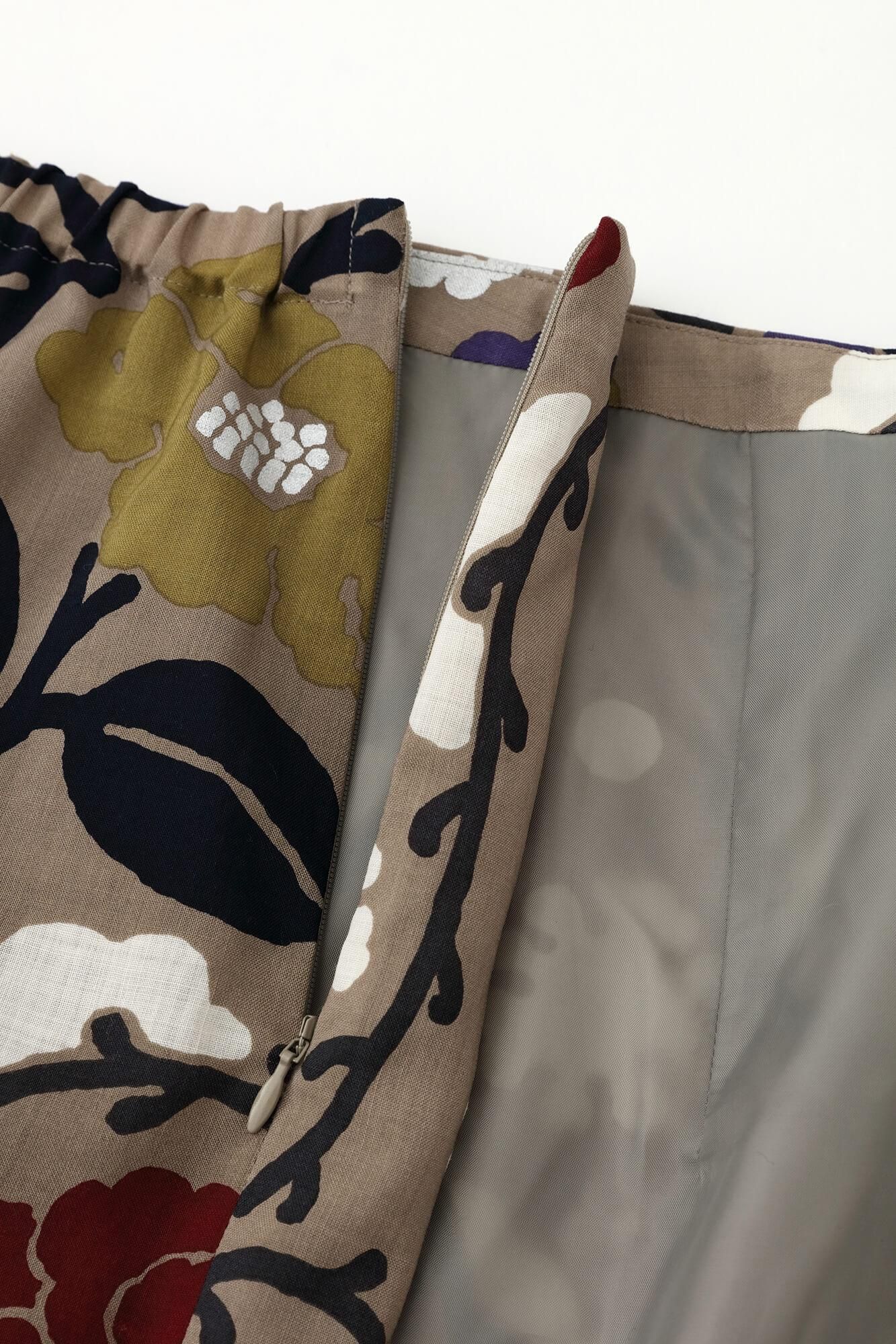 모슬린 코시키 스커트/유키모치야나기니 츠바키