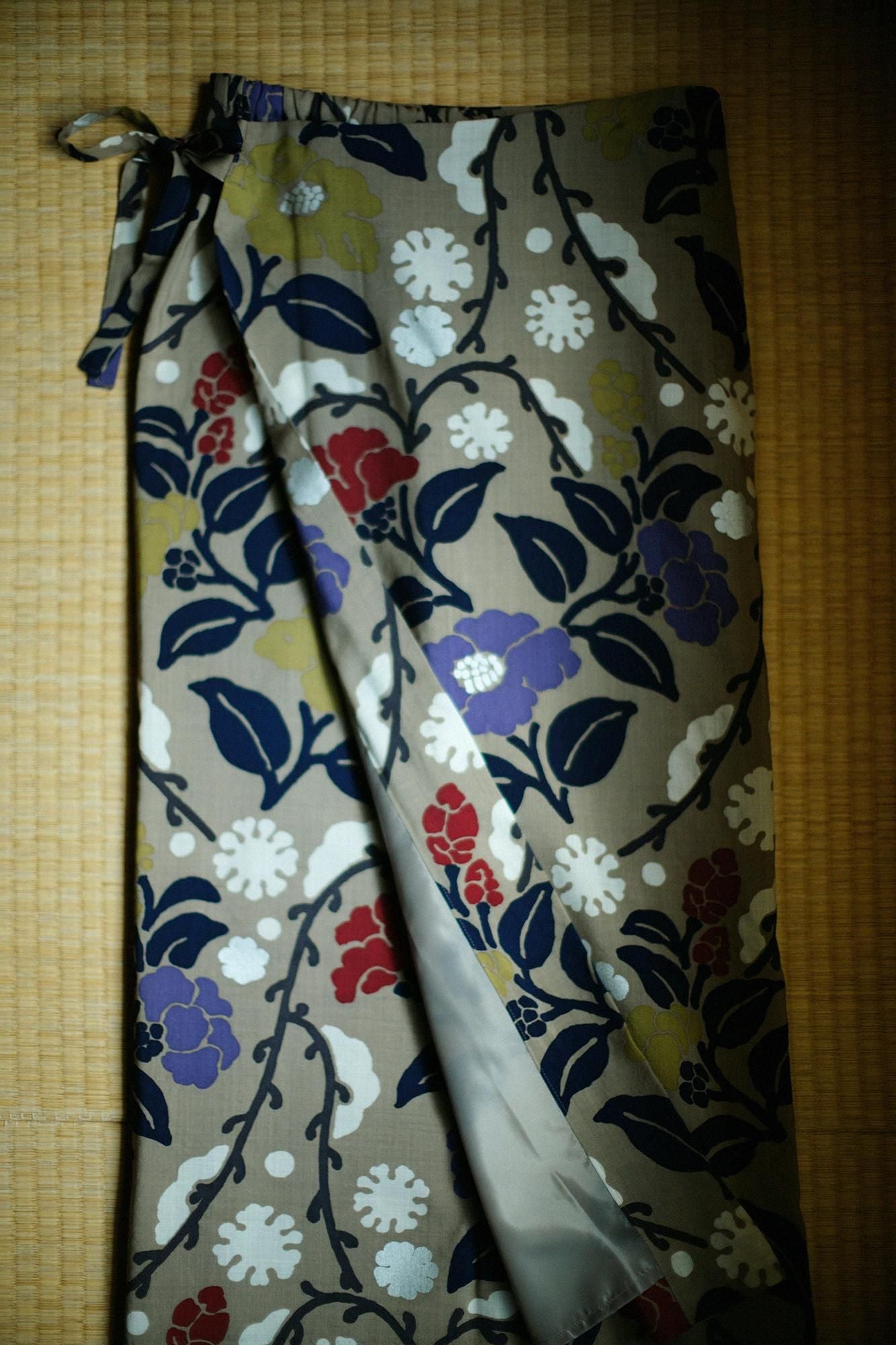 모슬린 코시키 스커트/유키모치야나기니 츠바키