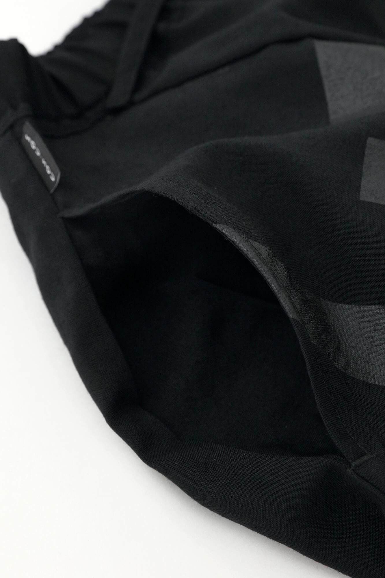 モスリン 富士(ふじ) 2.0/濡羽色(ぬればいろ)×桟(さん)