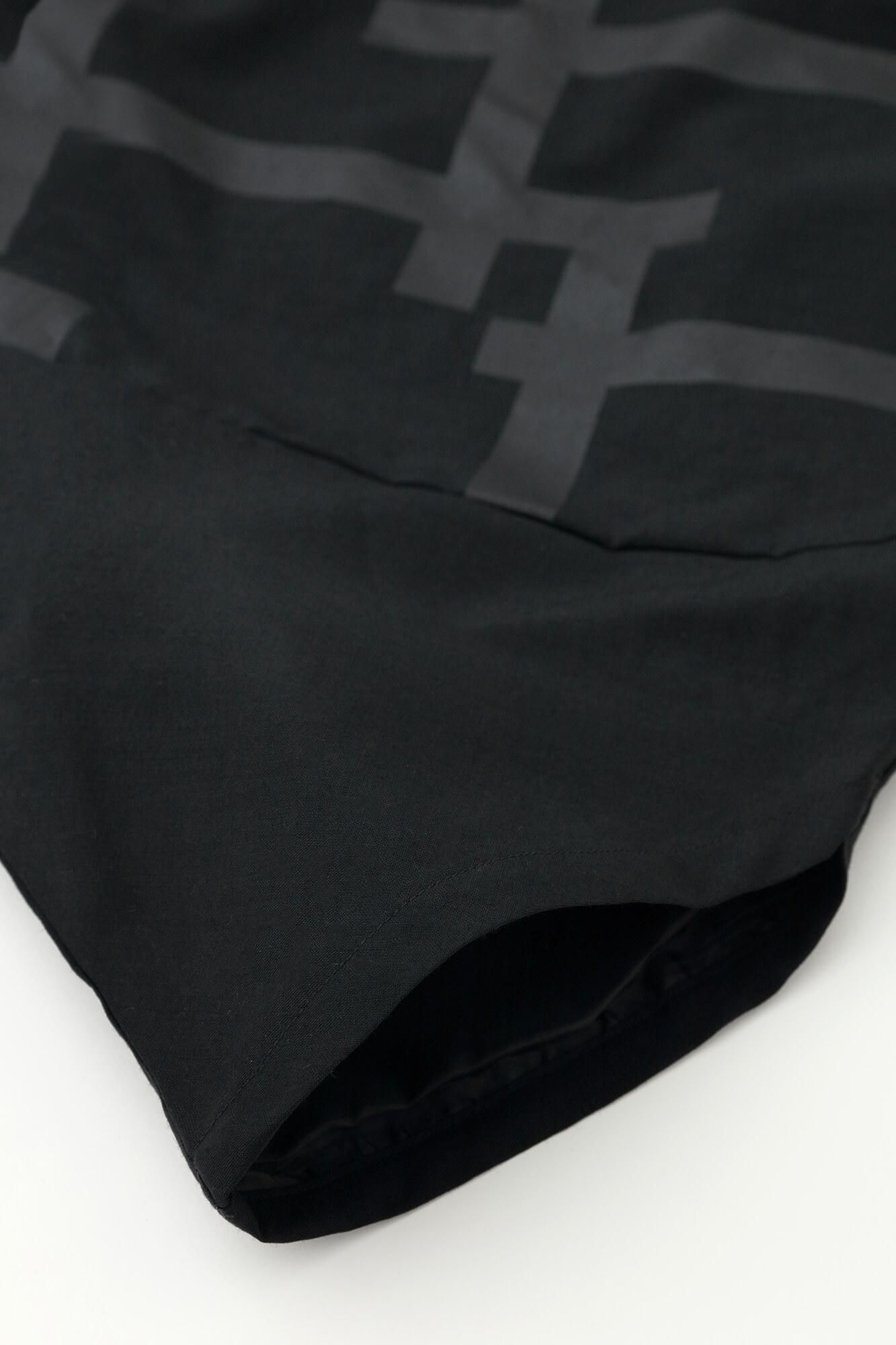 モスリン 富士(ふじ) 2.0/濡羽色(ぬればいろ)×桟(さん)