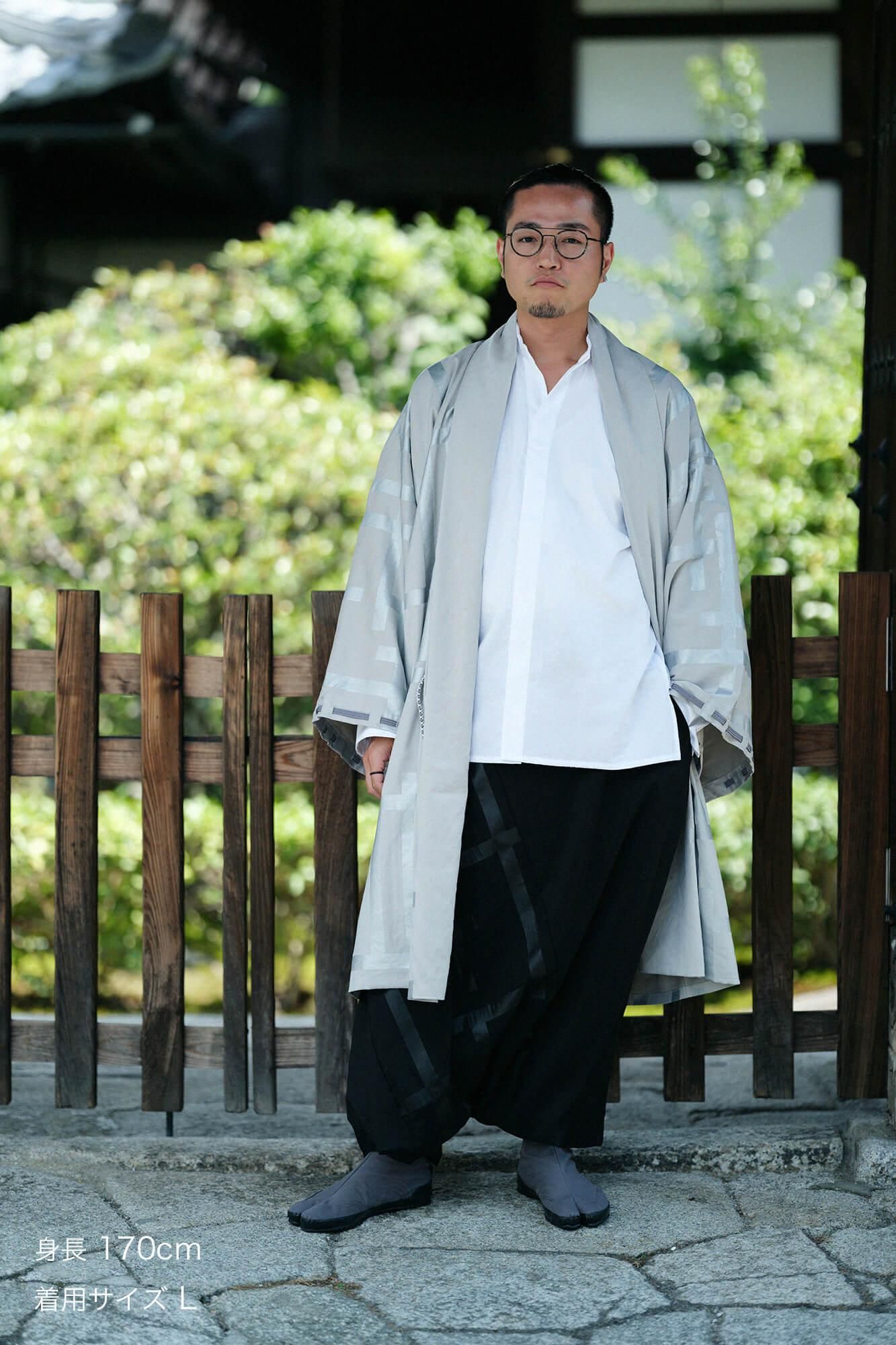 モスリン 富士(ふじ) 2.0/濡羽色(ぬればいろ)×桟(さん)