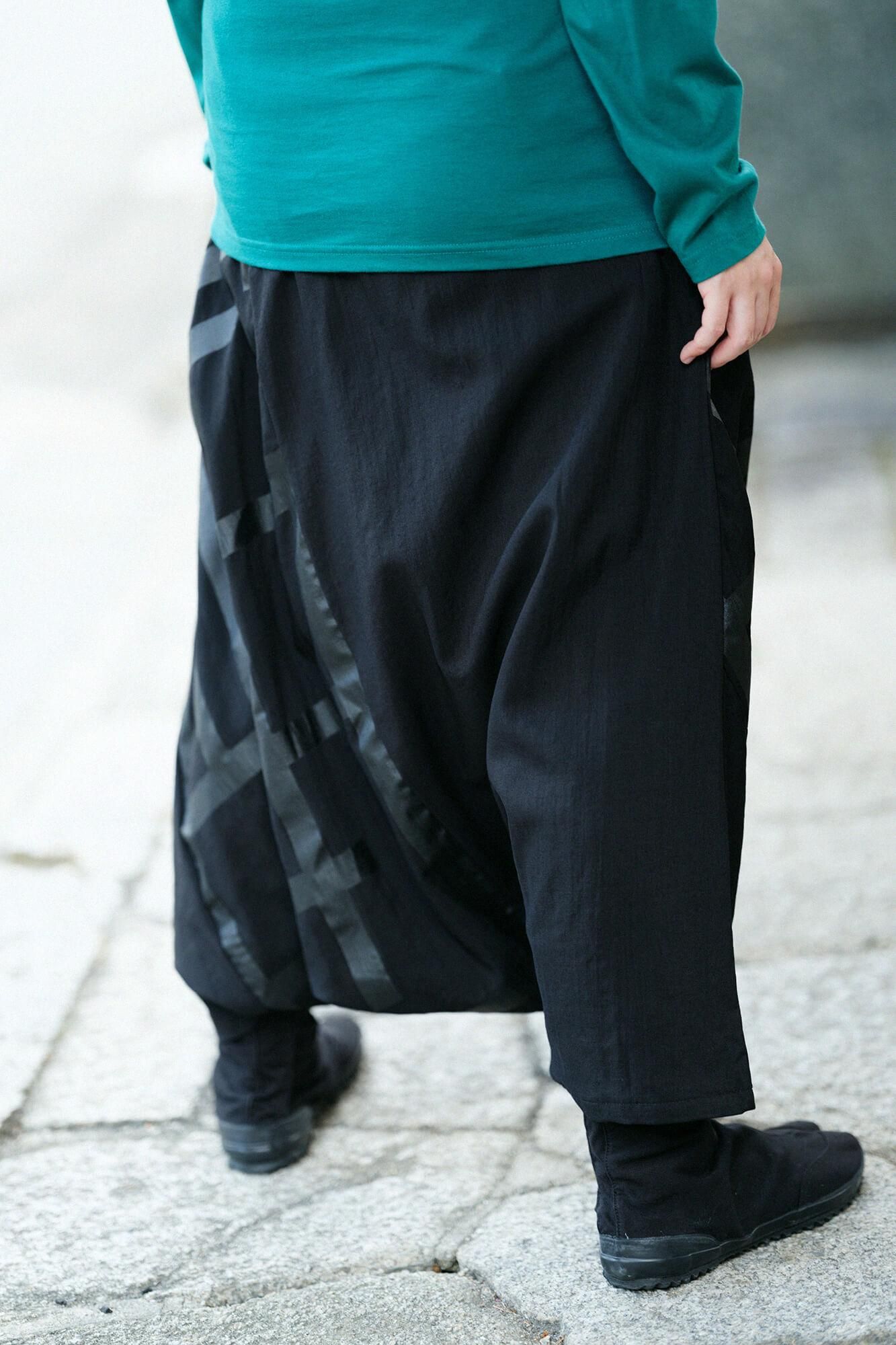 モスリン 富士(ふじ) 2.0/濡羽色(ぬればいろ)×桟(さん)