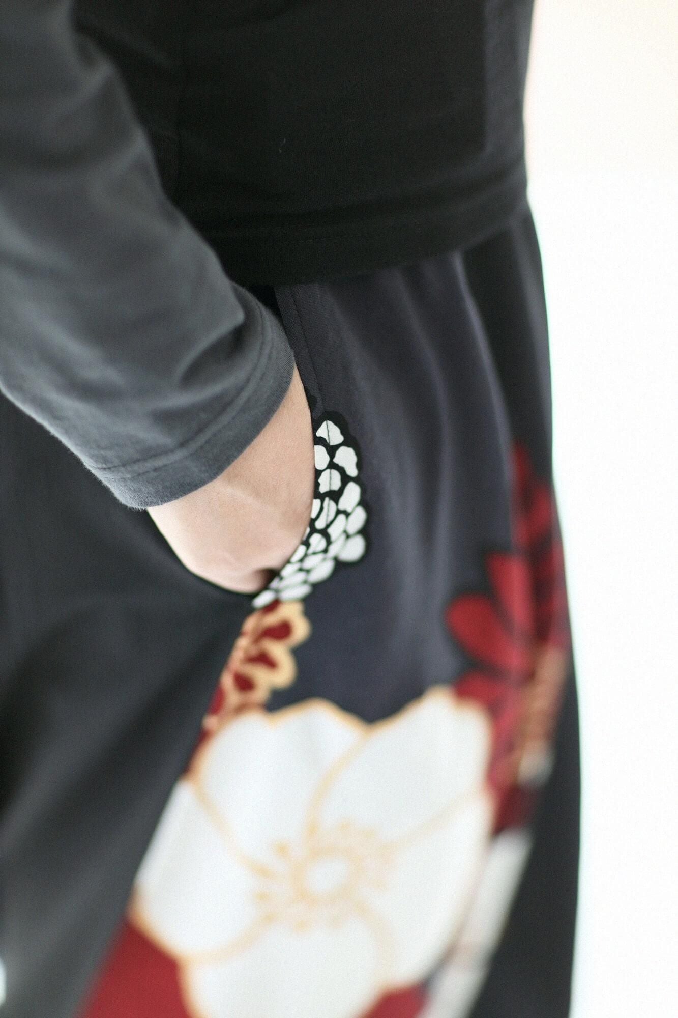 モスリン 富士(ふじ) 2.0/濡羽色(ぬればいろ)×金襴緞子(きんらんどんす)