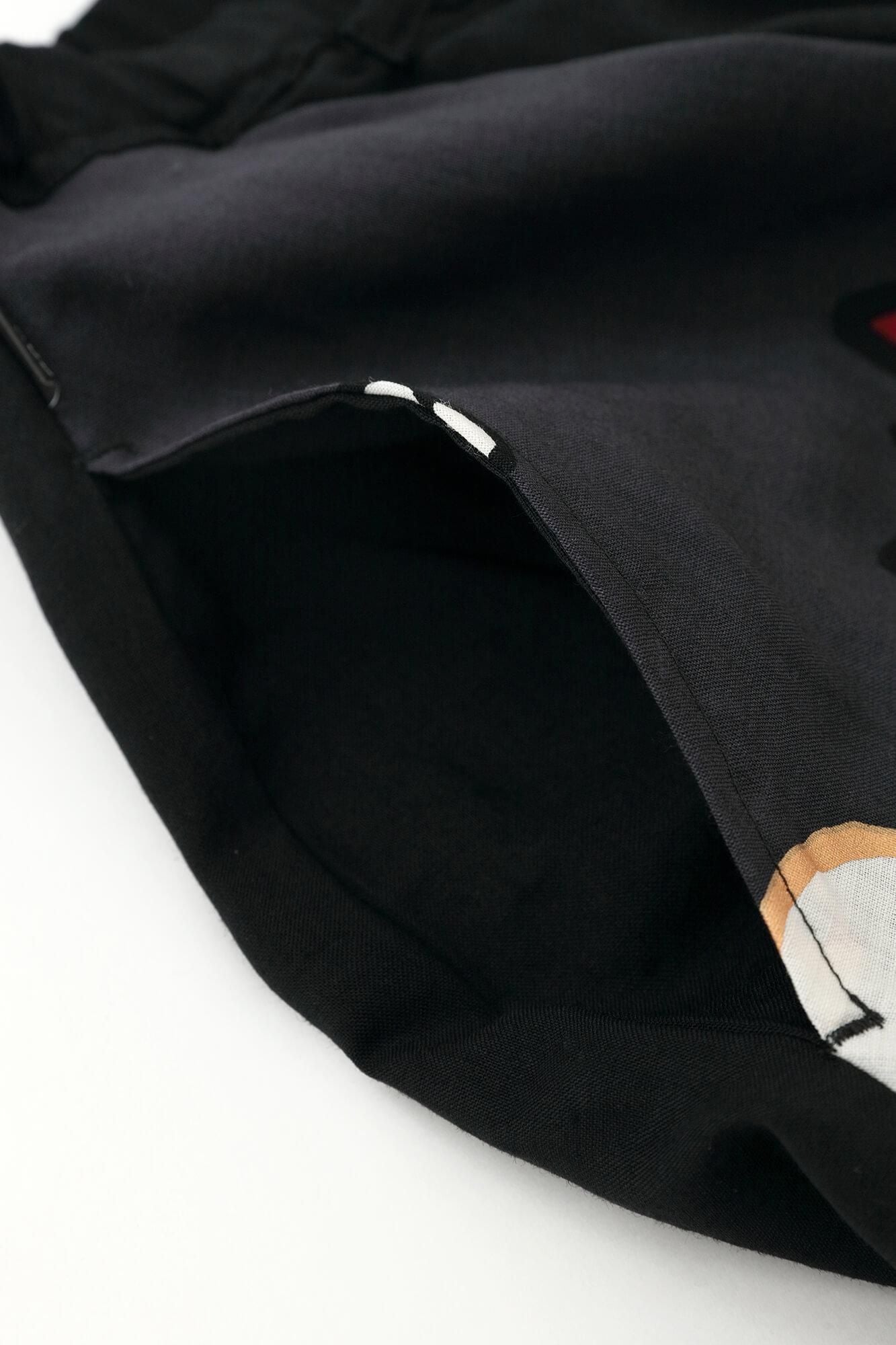 モスリン 富士(ふじ) 2.0/濡羽色(ぬればいろ)×金襴緞子(きんらんどんす)