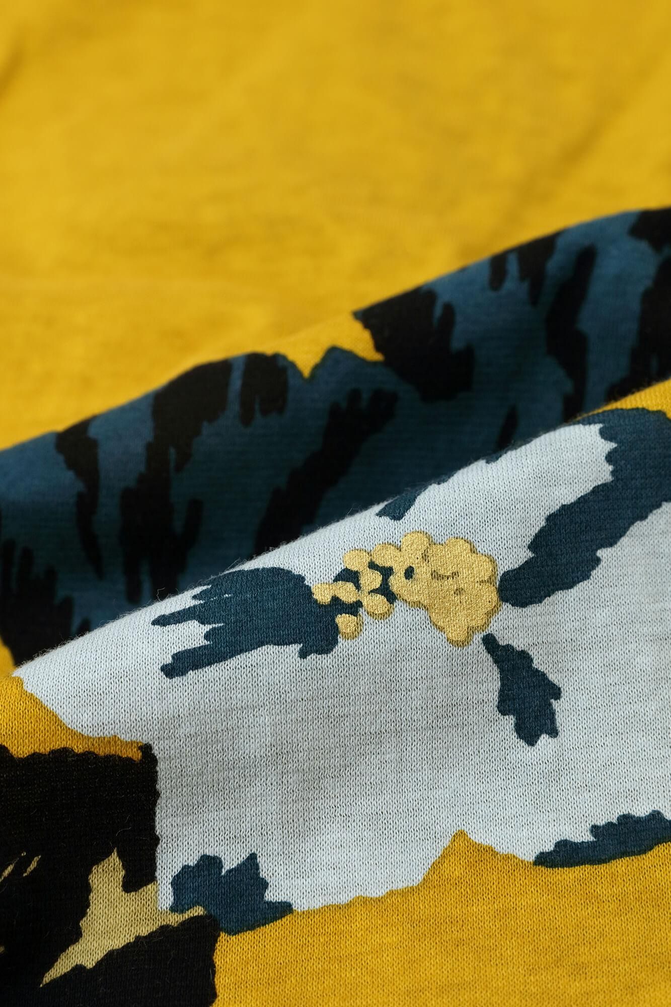 狹風靡 和服領上衣 拔衣紋/牡丹百合