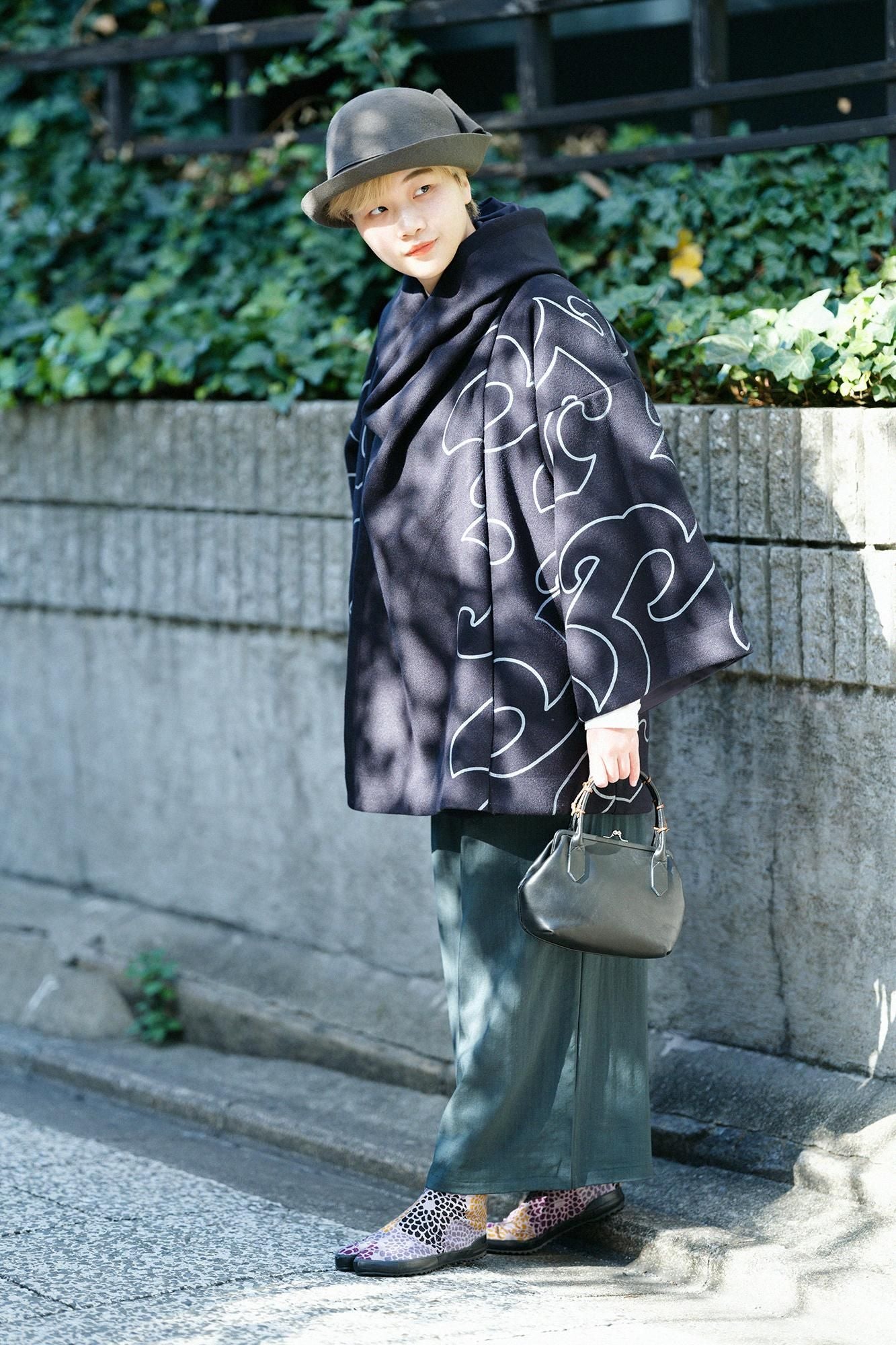 Festival Split Toe Tabi Shoes / Chrysanthemum Purple