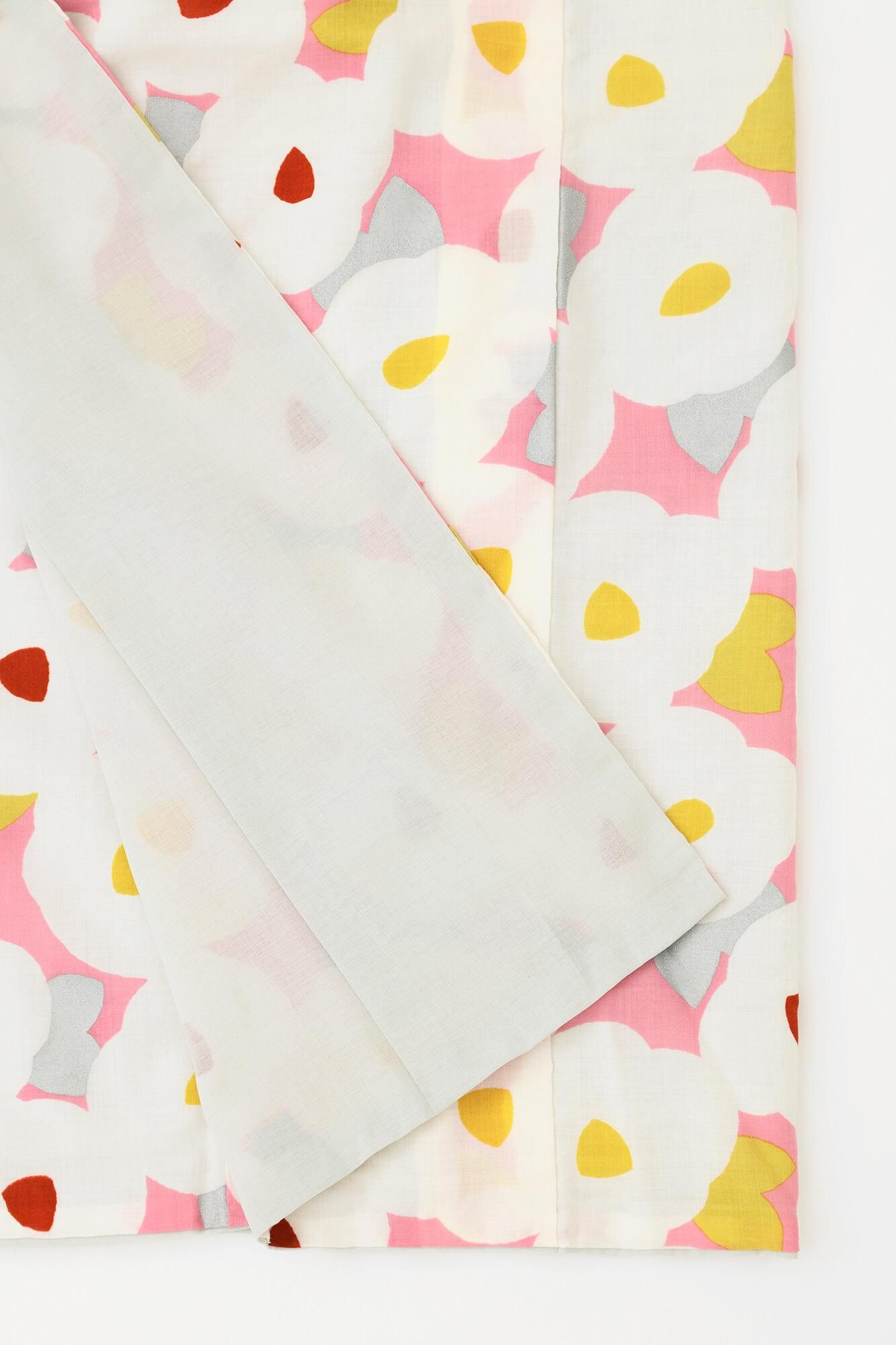 【Tailoring included】Muslin Wool Kimono(Fully Lined)/ Tsubakimon 【※Delivery in 7 weeks】