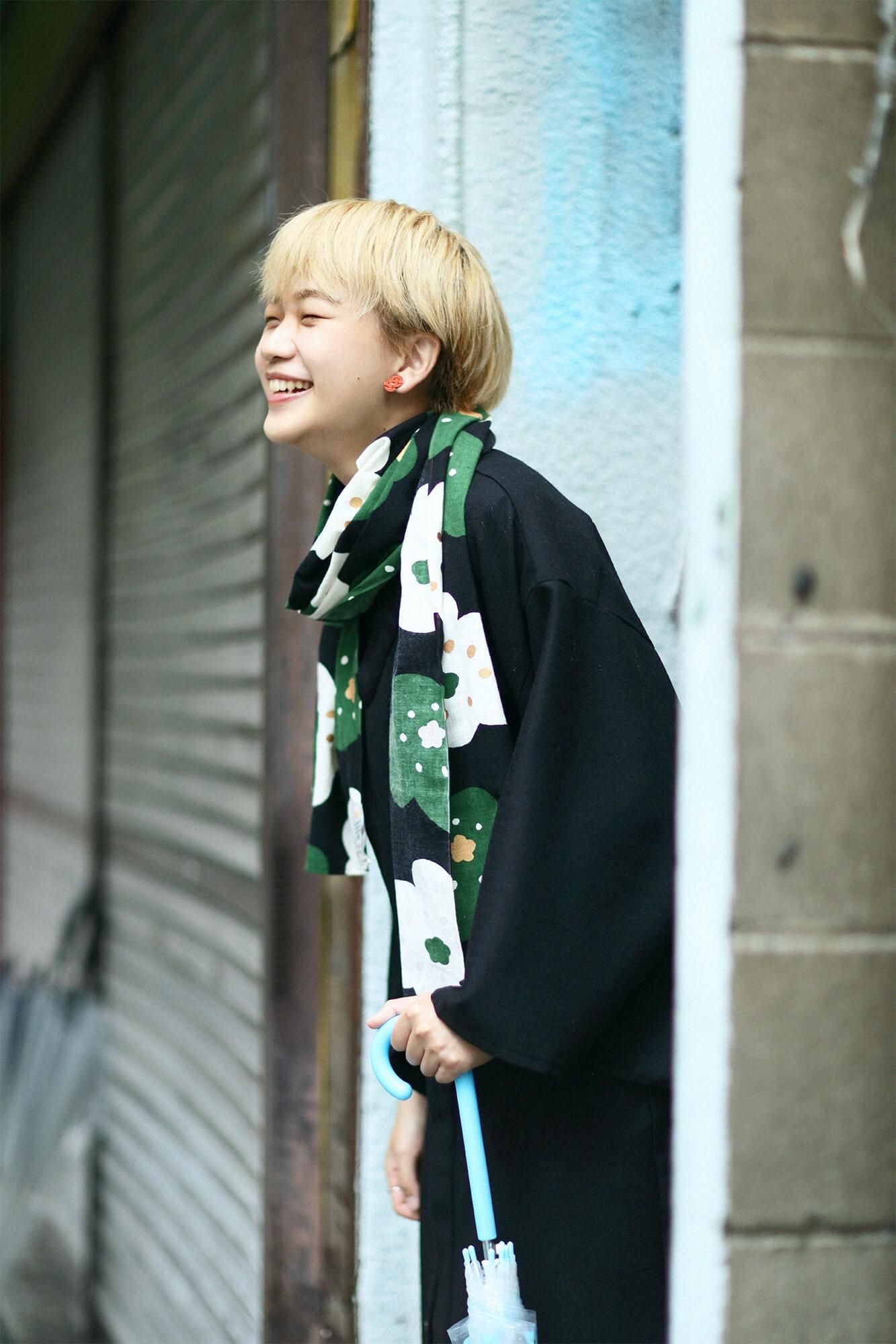 이세모멘 쿠비마키/호호에미 검은색