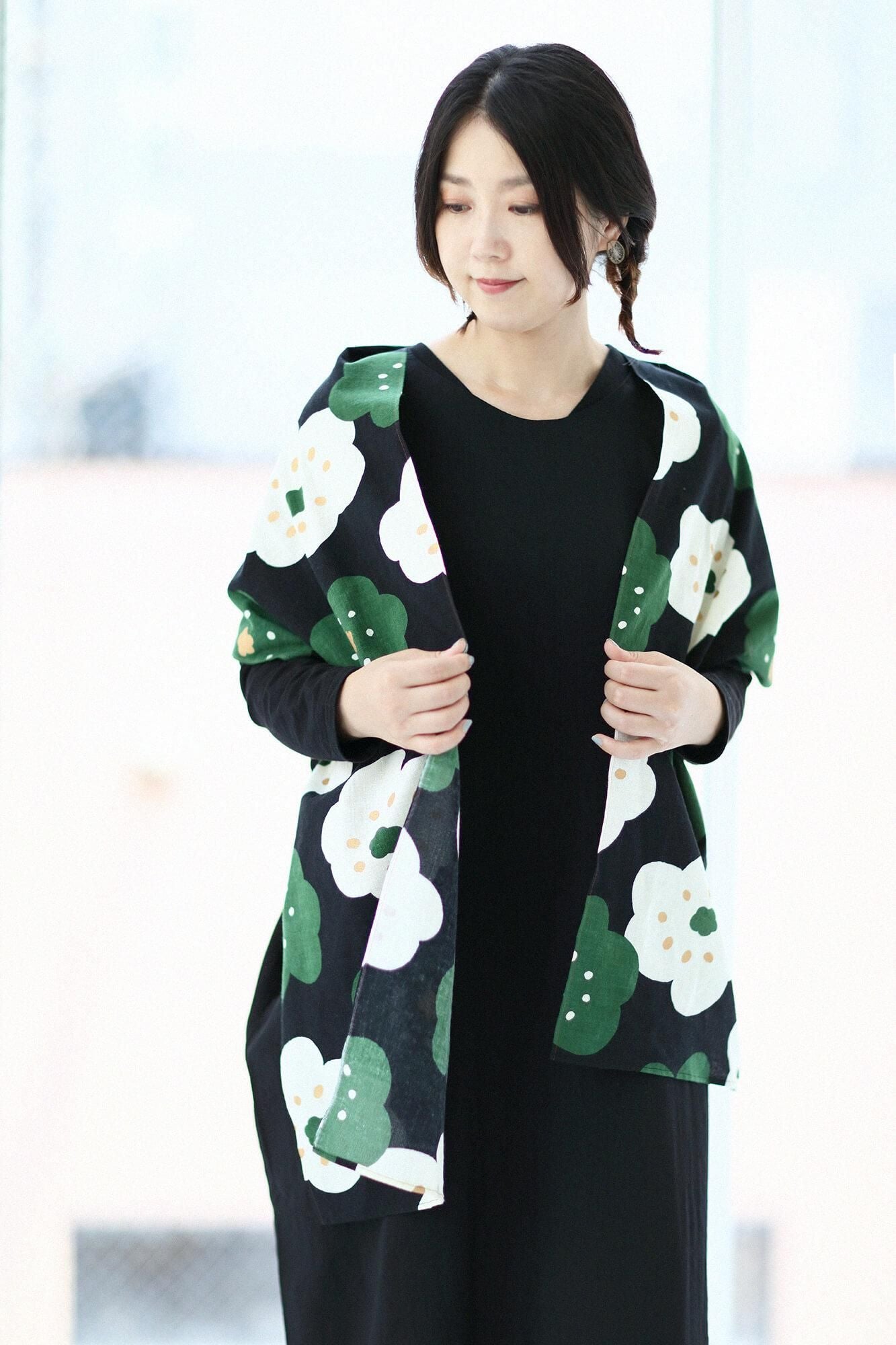 이세모멘 쿠비마키/호호에미 검은색