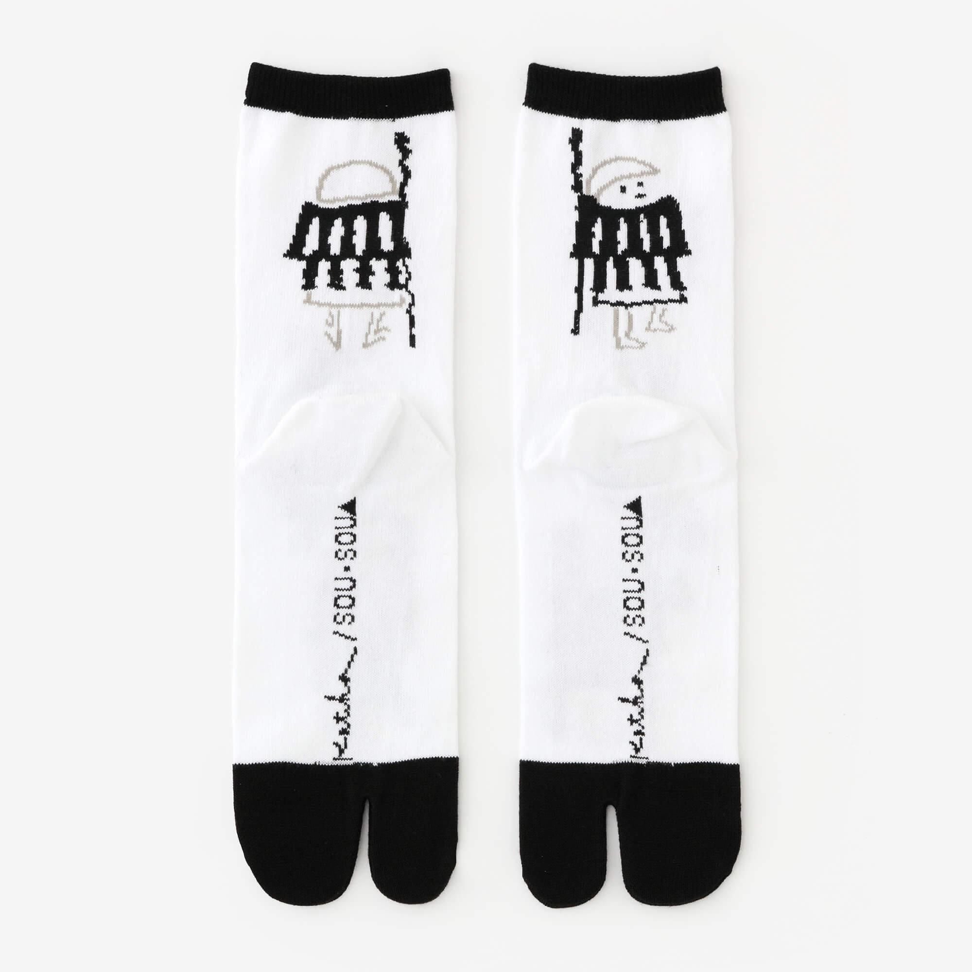 分趾襪(普通長度)/中原南天棒 水托鉢往還圖 再現 【男・女性用】