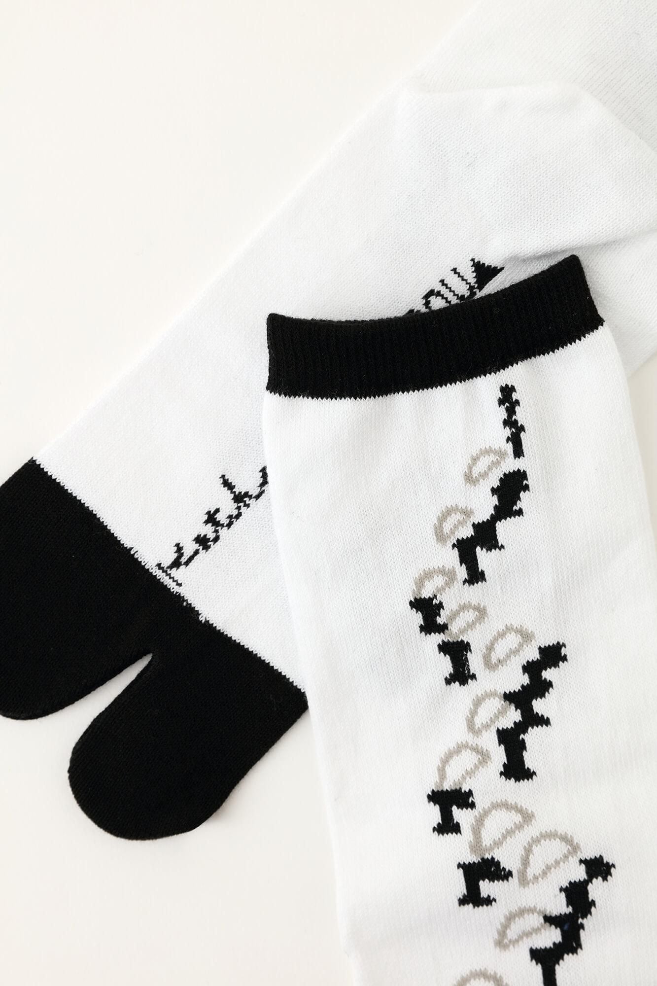 分趾襪(普通長度)/中原南天棒 水托鉢往還圖 再現 【男・女性用】