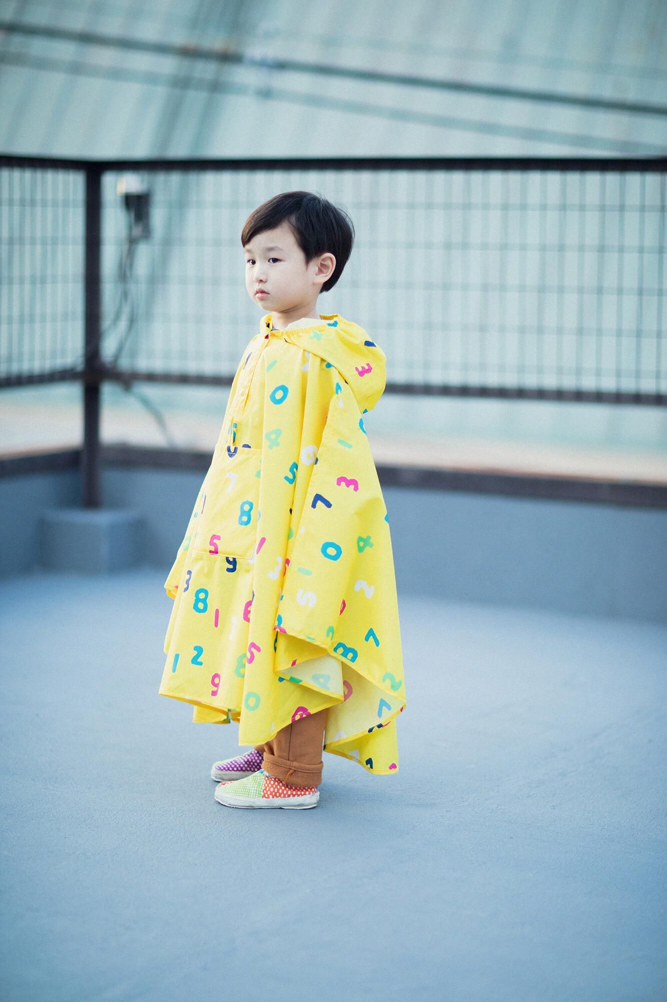 ●台灣 7-ELEVEN×SOU・SOU 兒童雨衣 /SO-SU-U十數 昆