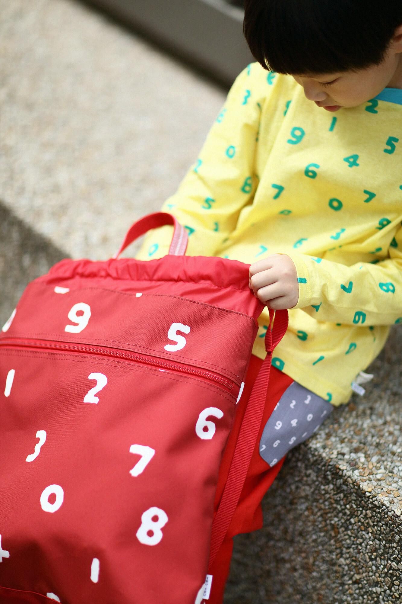 ●ナップサック/SO-SU-U あかいろ