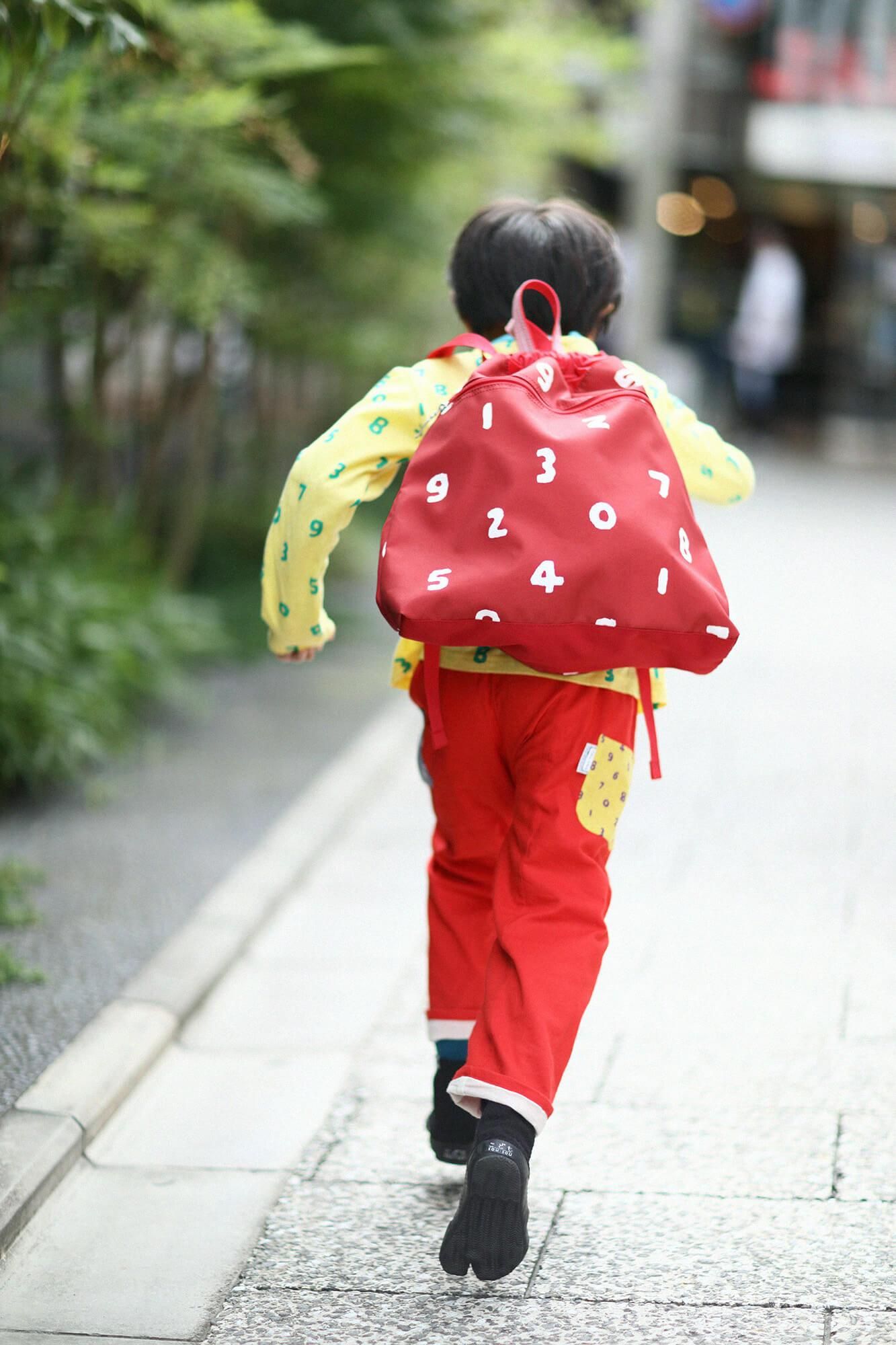 ●ナップサック/SO-SU-U あかいろ