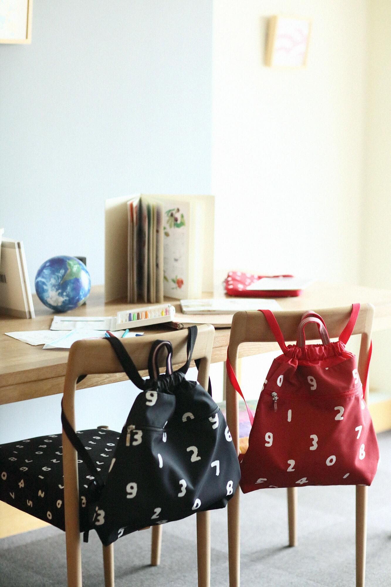 ●ナップサック/SO-SU-U あかいろ