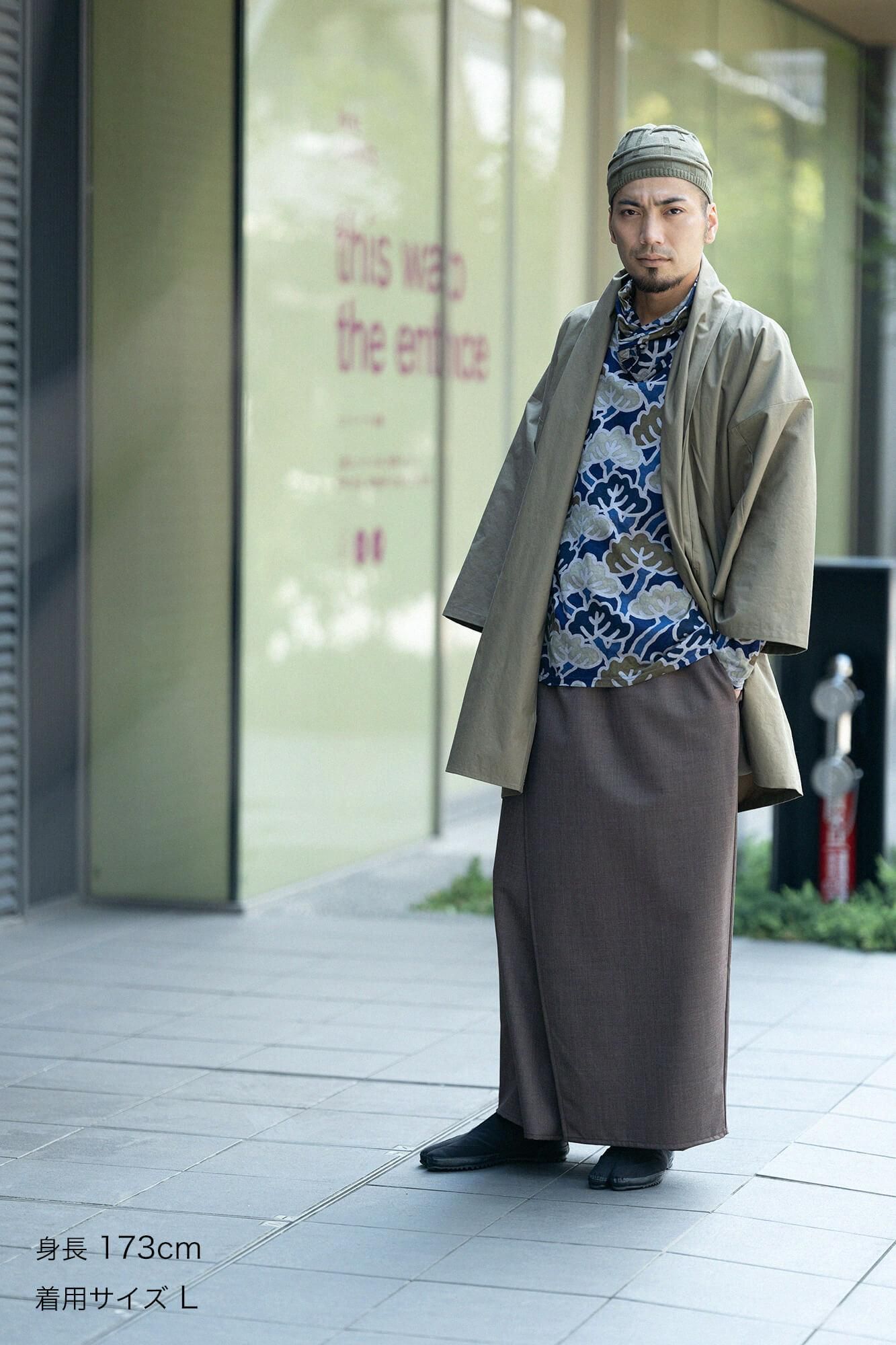 【网络限定】高密(Komitsudo)、七小织(Nanakoori)、卷袖、短衣、单/海松色(Miruiro)