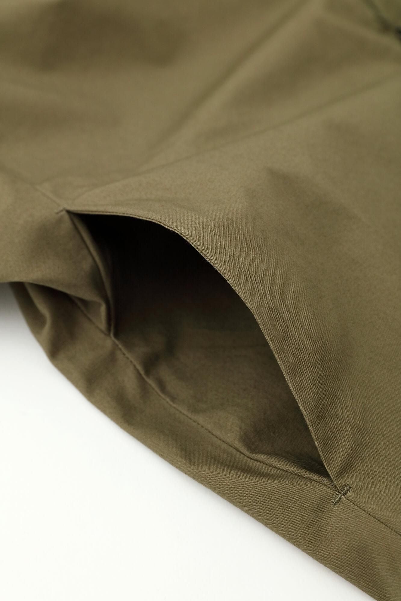 【网络限定】高密(Komitsudo)、七小织(Nanakoori)、卷袖、短衣、单/海松色(Miruiro)