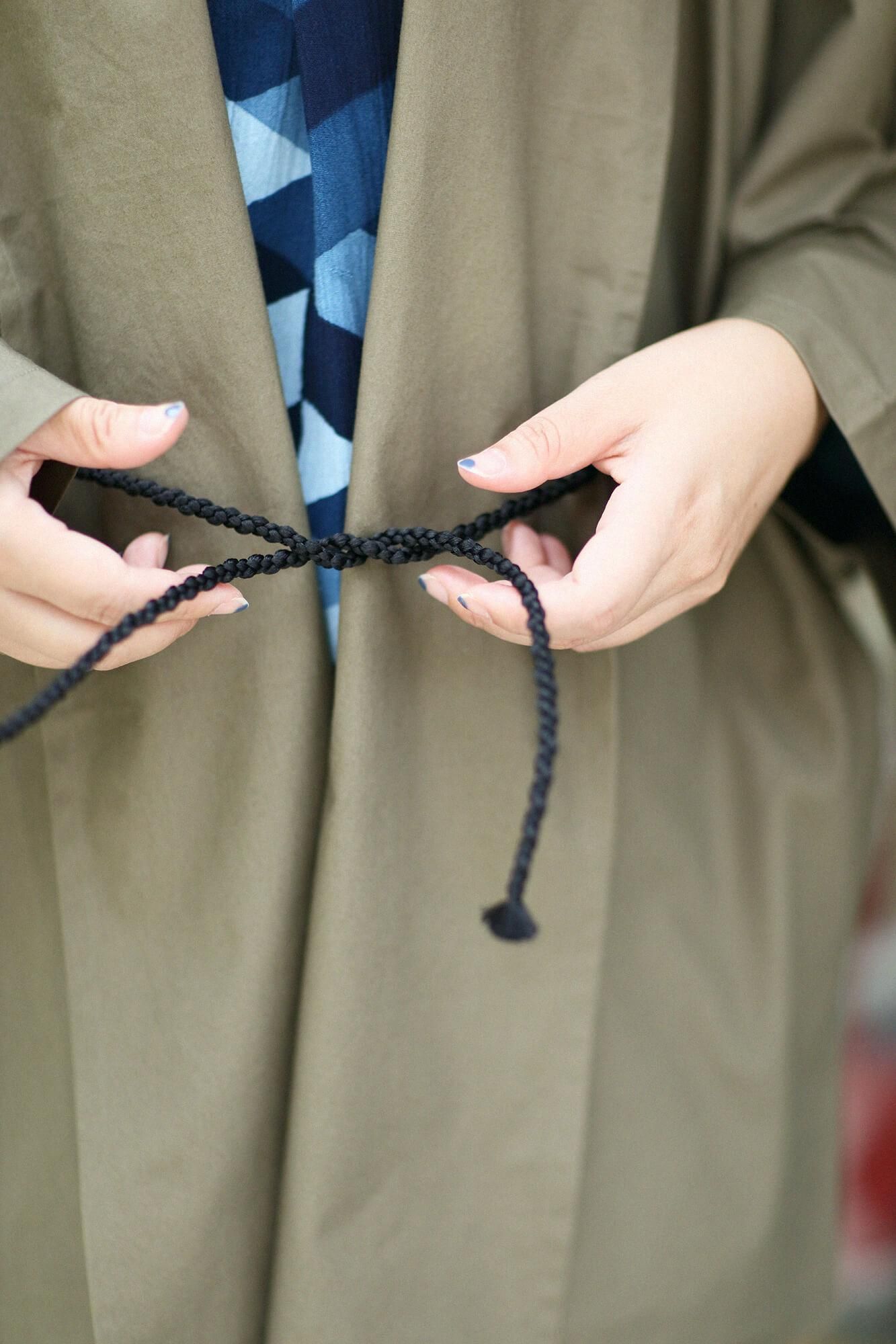 【网络限定】高密(Komitsudo)、七小织(Nanakoori)、卷袖、短衣、单/海松色(Miruiro)