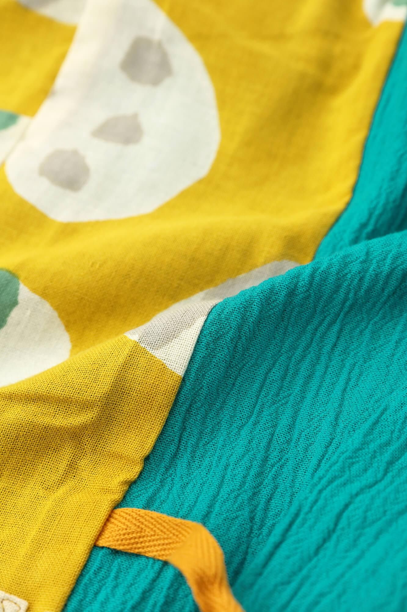 ●takashima chijimi 20/10儿童shirisode/绿色X