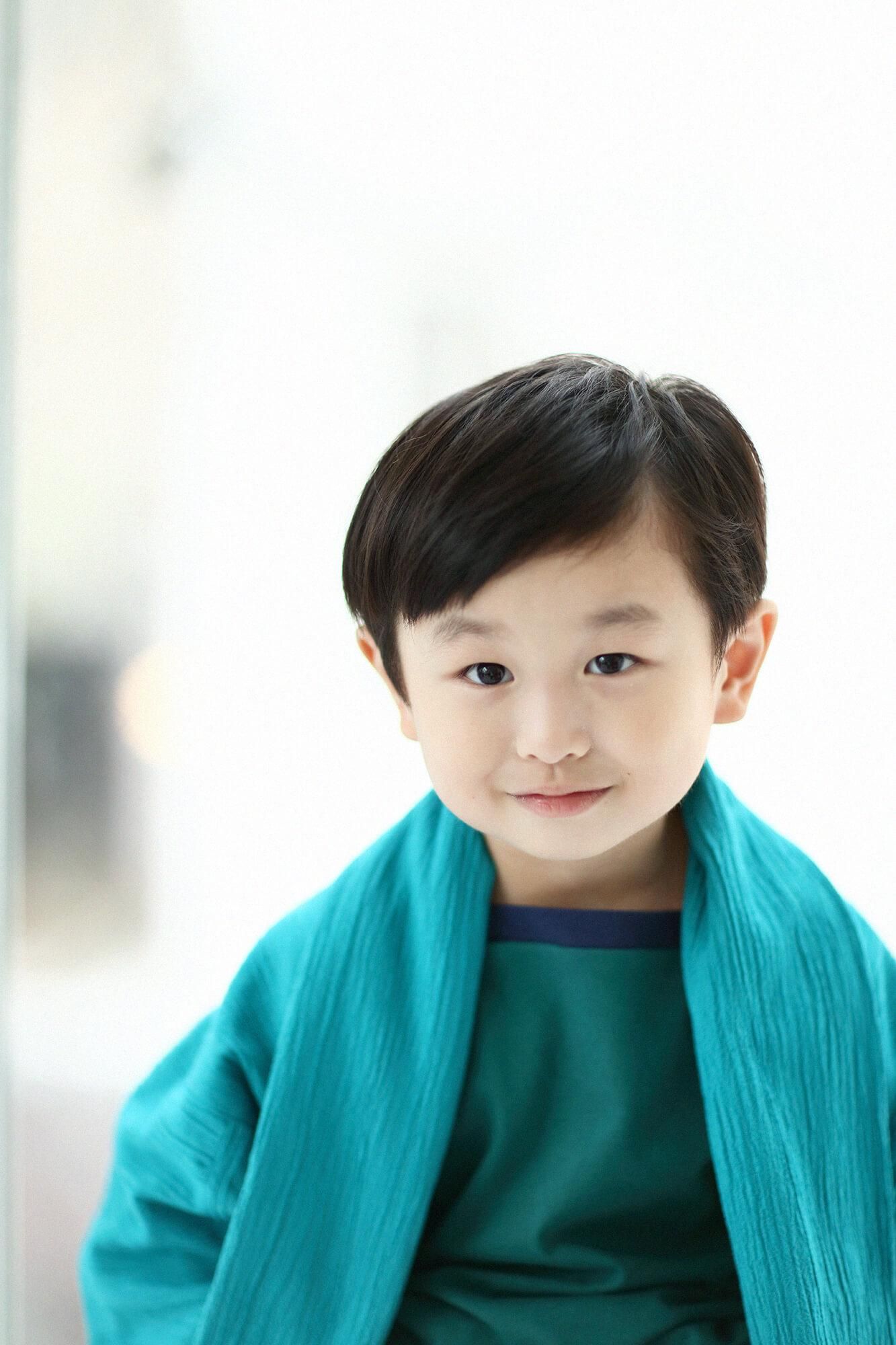 ●takashima chijimi 20/10儿童shirisode/绿色X