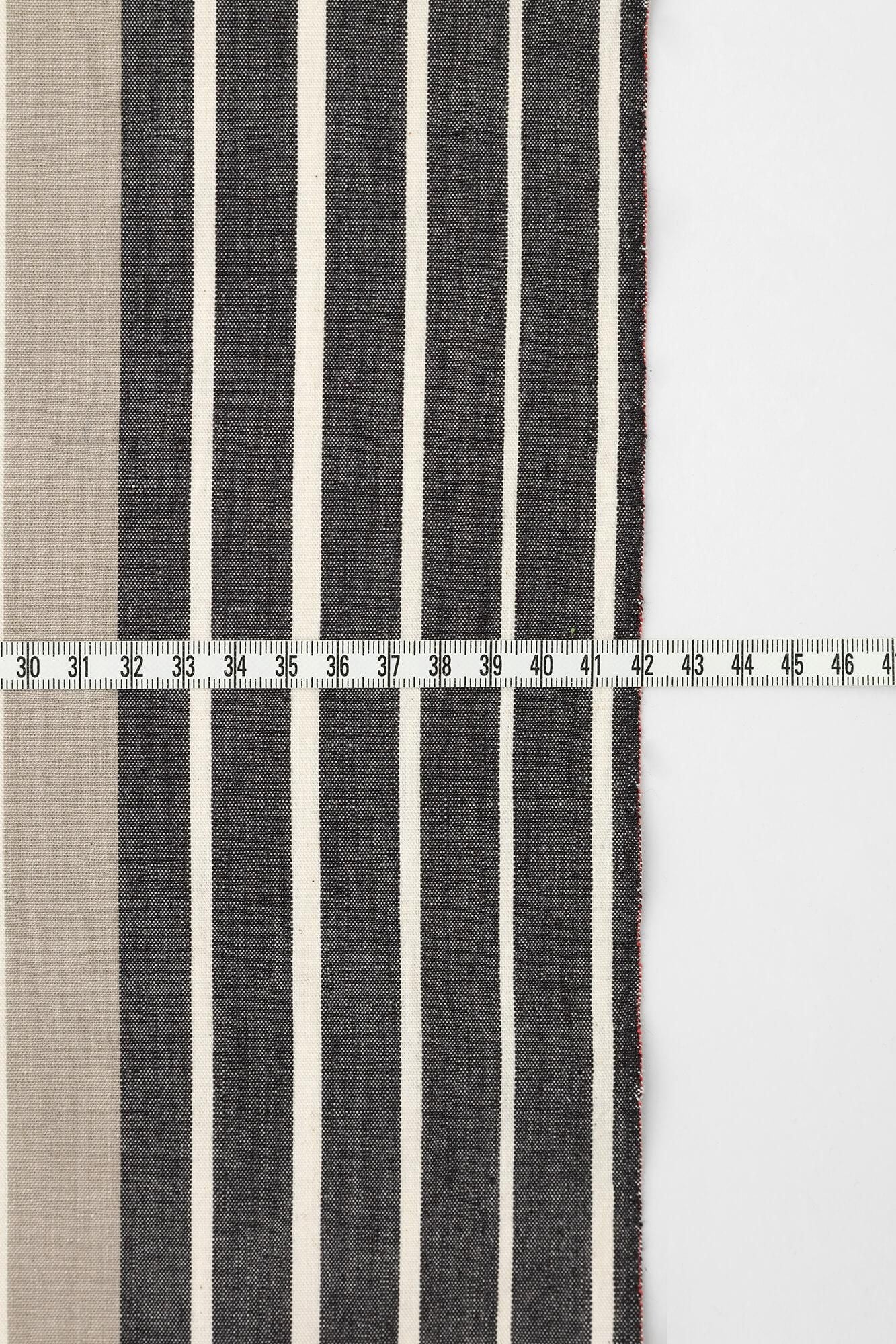 布料剪裁販售 (伊勢木棉 20/20)/染流條紋 湛藍色顏色(konpekiro)<50cm>