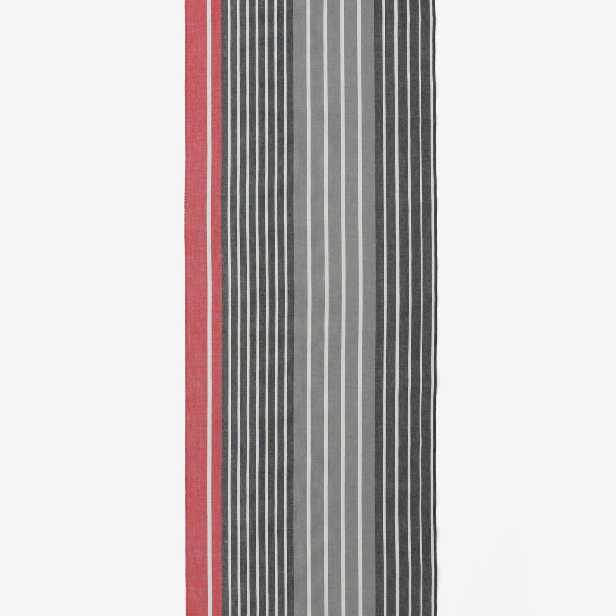 Textile (Ise-momen cottonCotton 20/20)/Marble Stripes Dark brown <50cm>