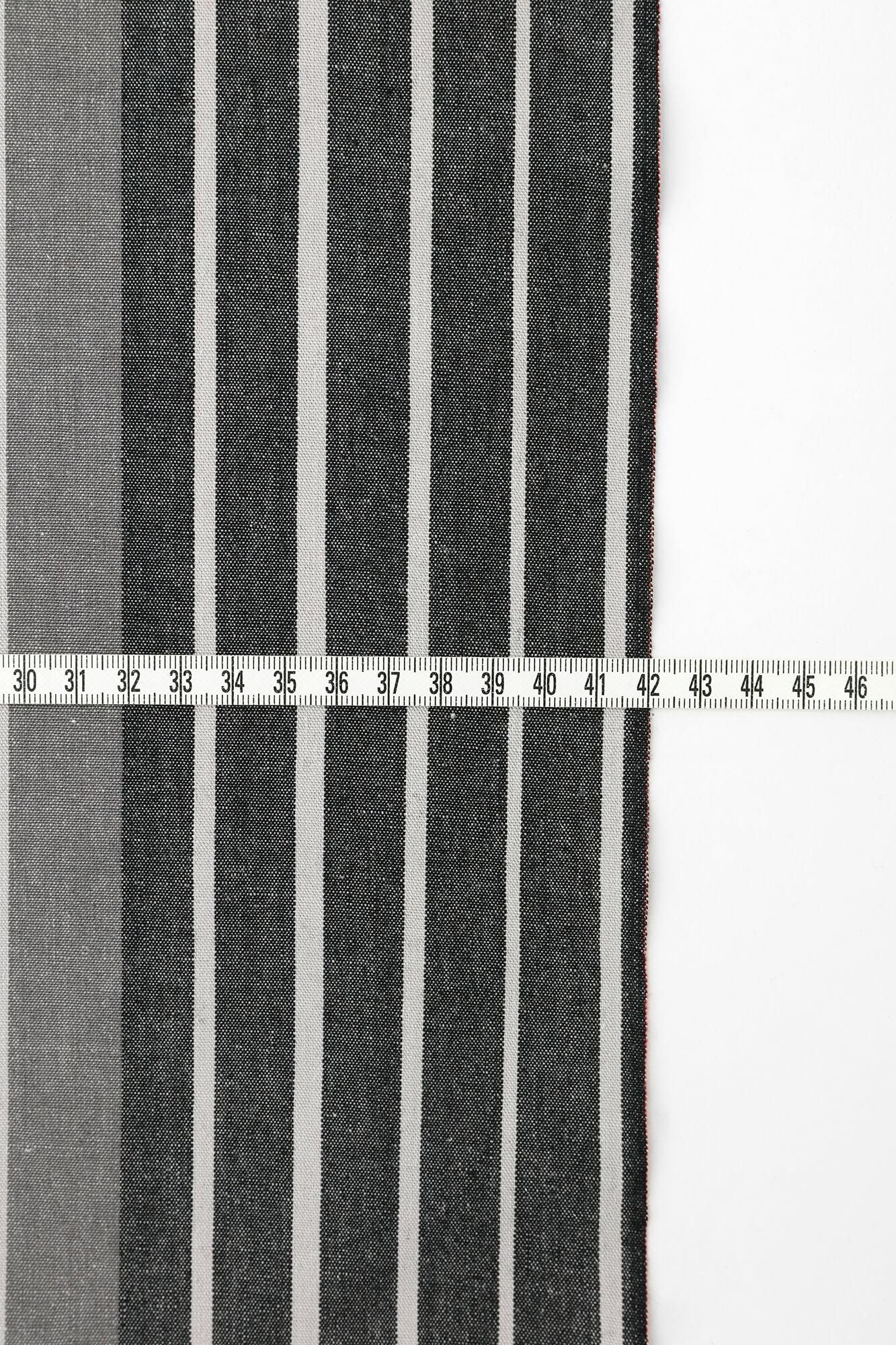 Textile (Ise-momen cottonCotton 20/20)/Marble Stripes Dark brown <50cm>