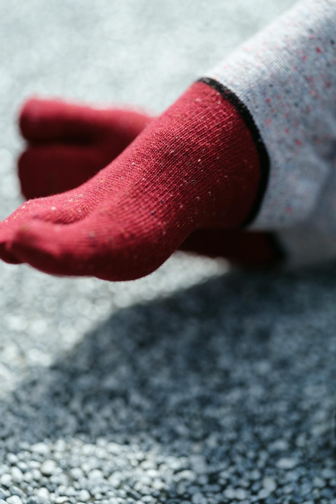 울 타비양말 (무릎길이) 토료/모쿠네즈 【여성용만】