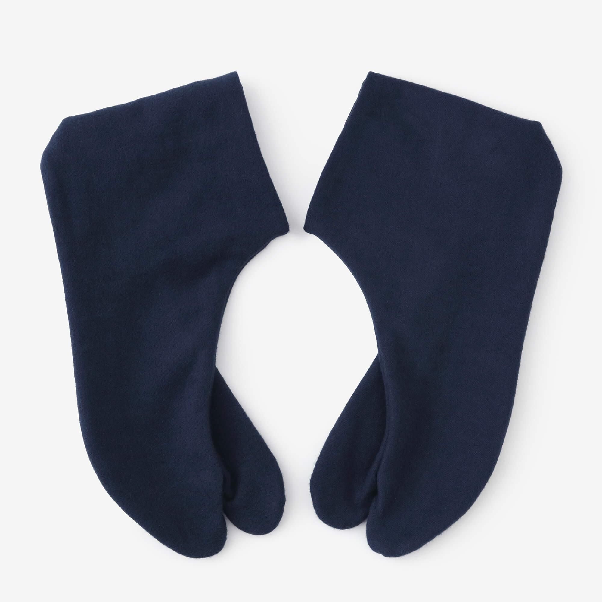 Moleskin Tabi Socks for Tatami Room/Dark Blue
