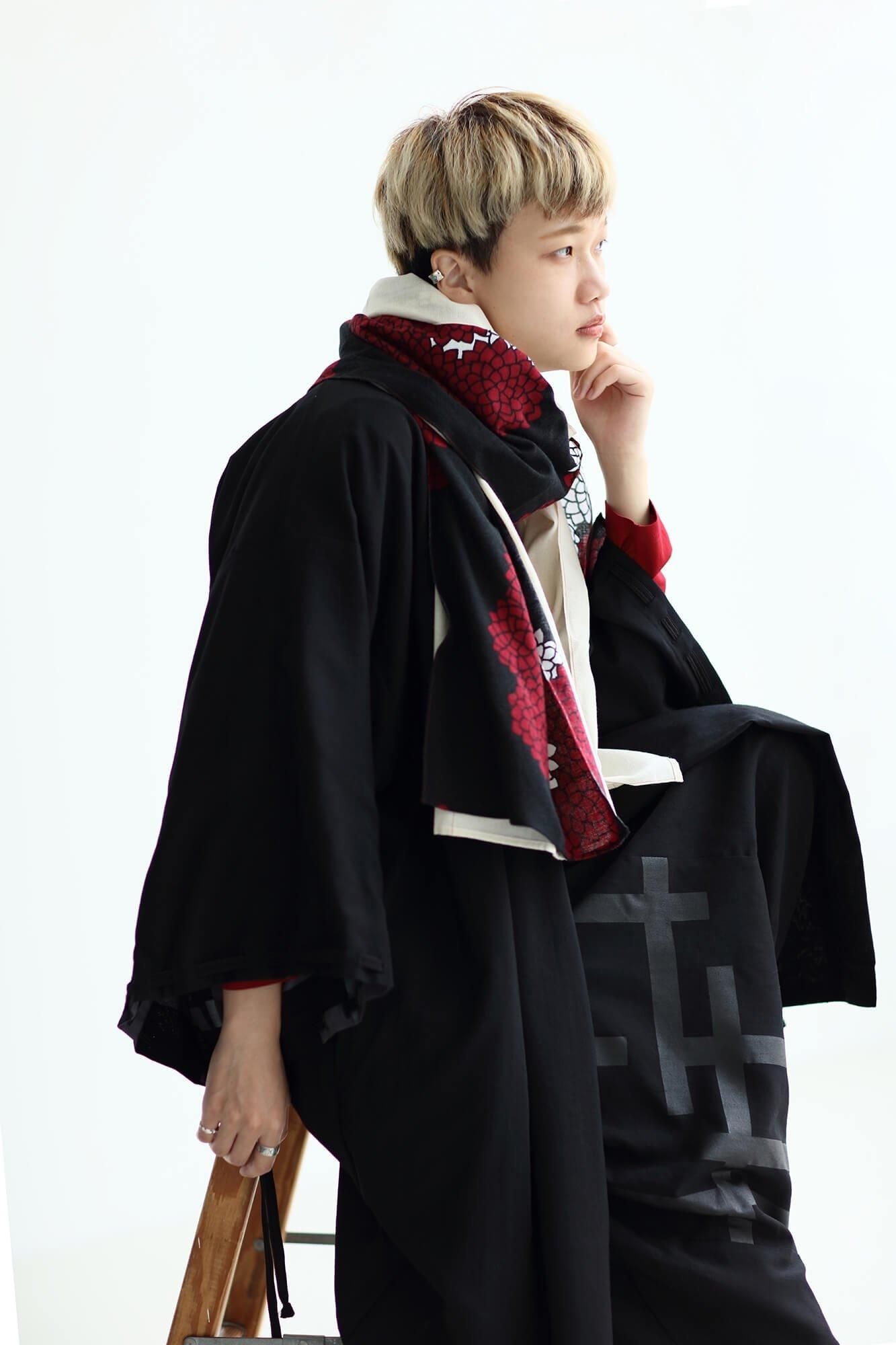 伊勢木棉圍巾/雲間菊2