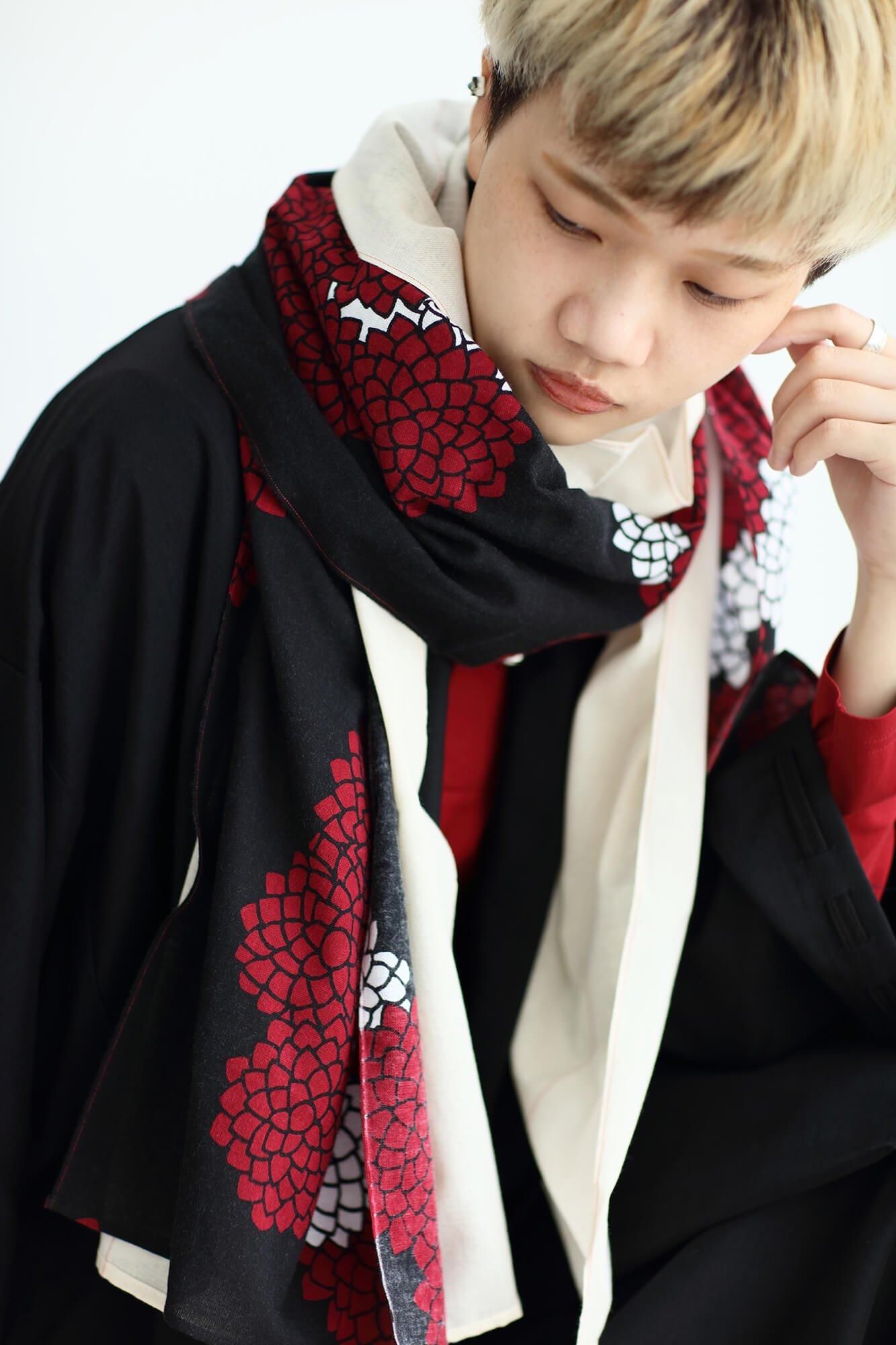 伊勢木棉圍巾/雲間菊2