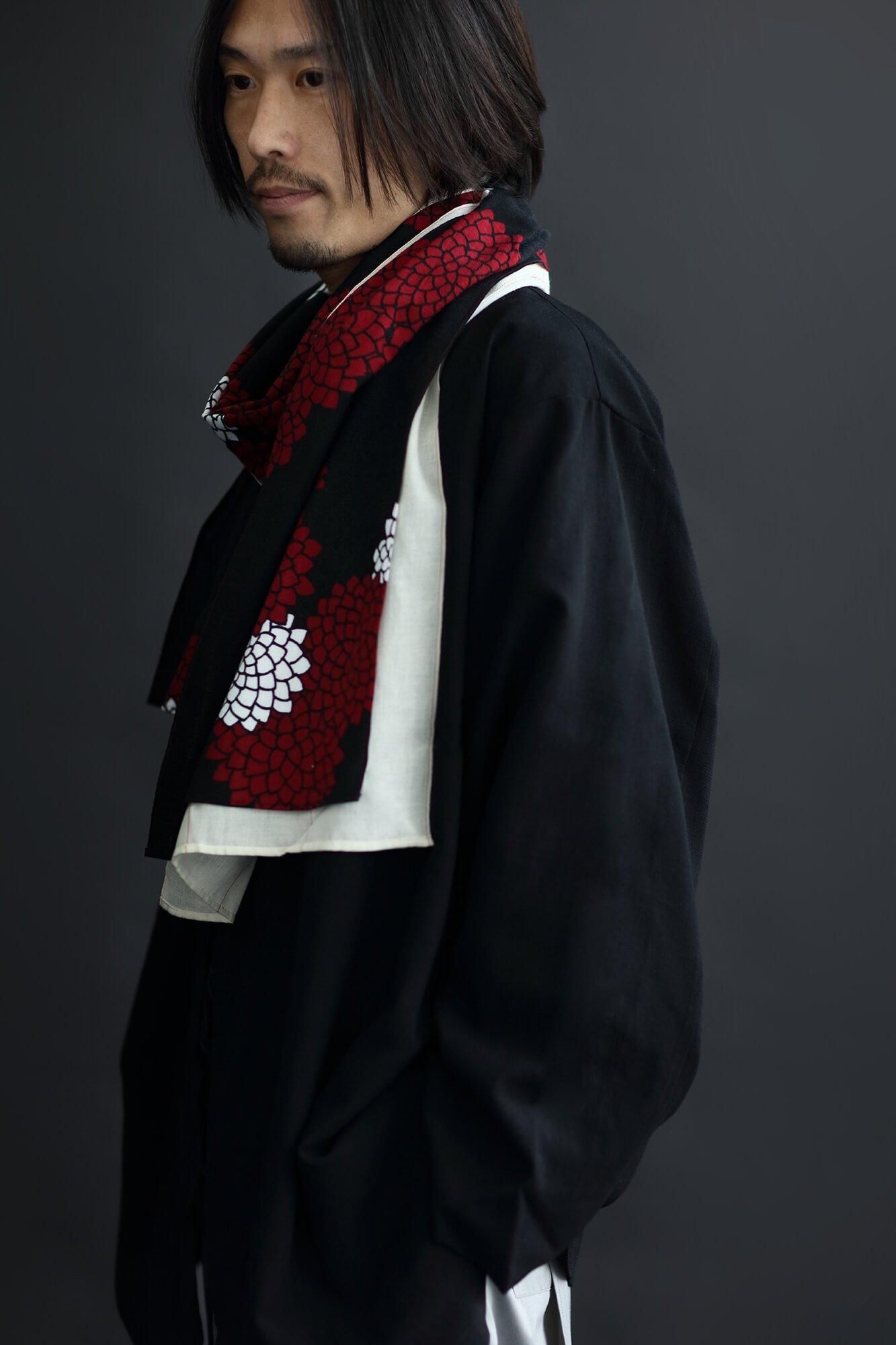 伊勢木棉圍巾/雲間菊2