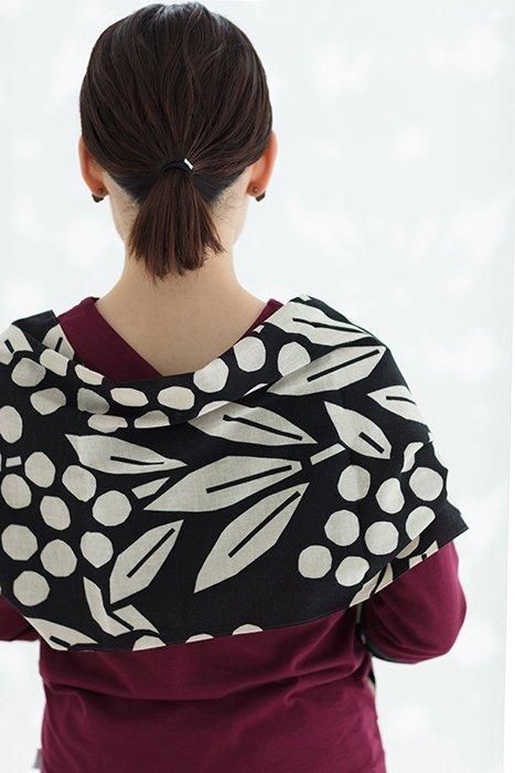 Coton ISE, bambou maculé / nanten, couleur plume mouillée (petite couleur) 2