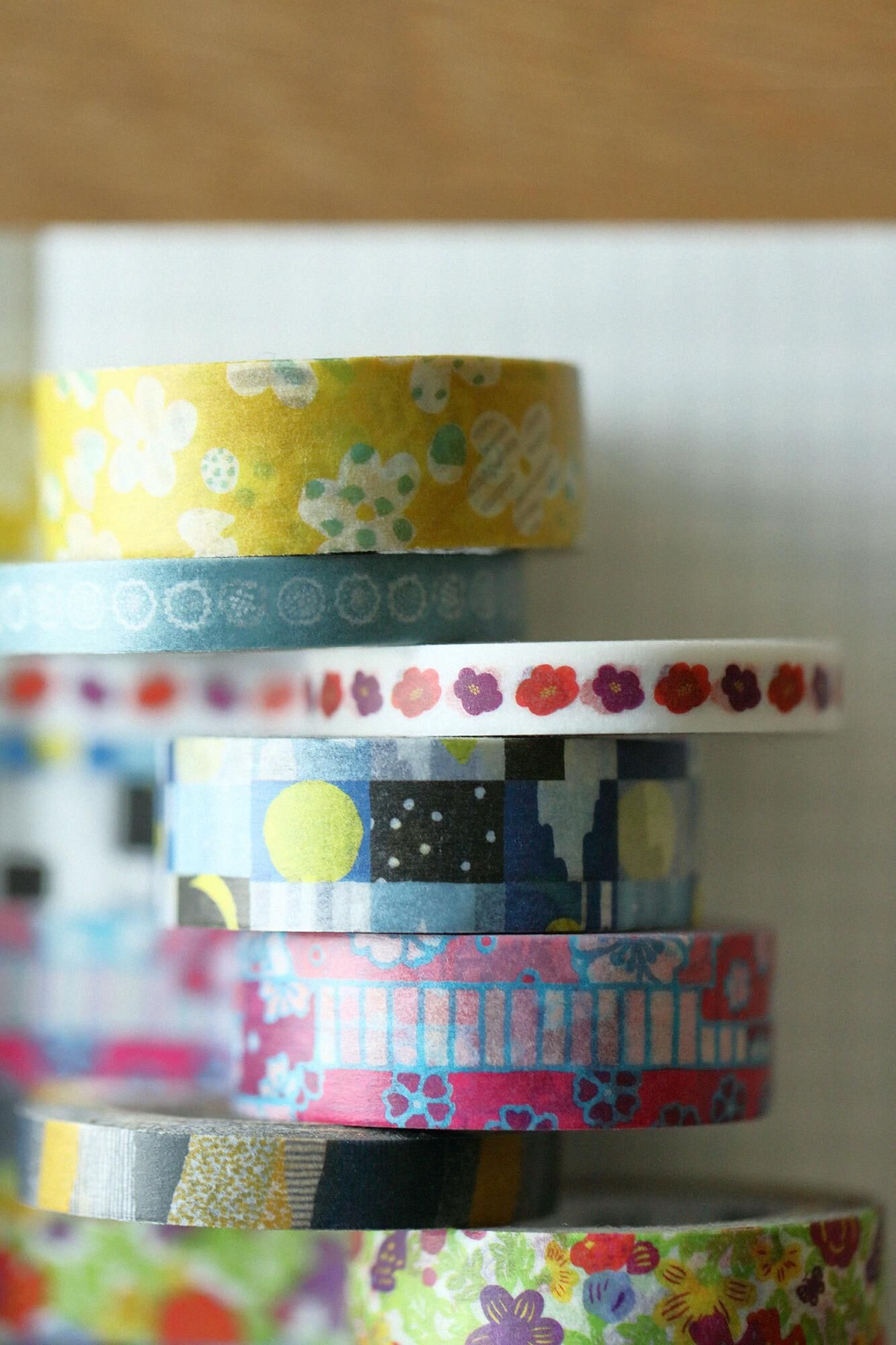 SOU・SOU×mt テキスタイル・マステ/はじける【1.5cm幅】