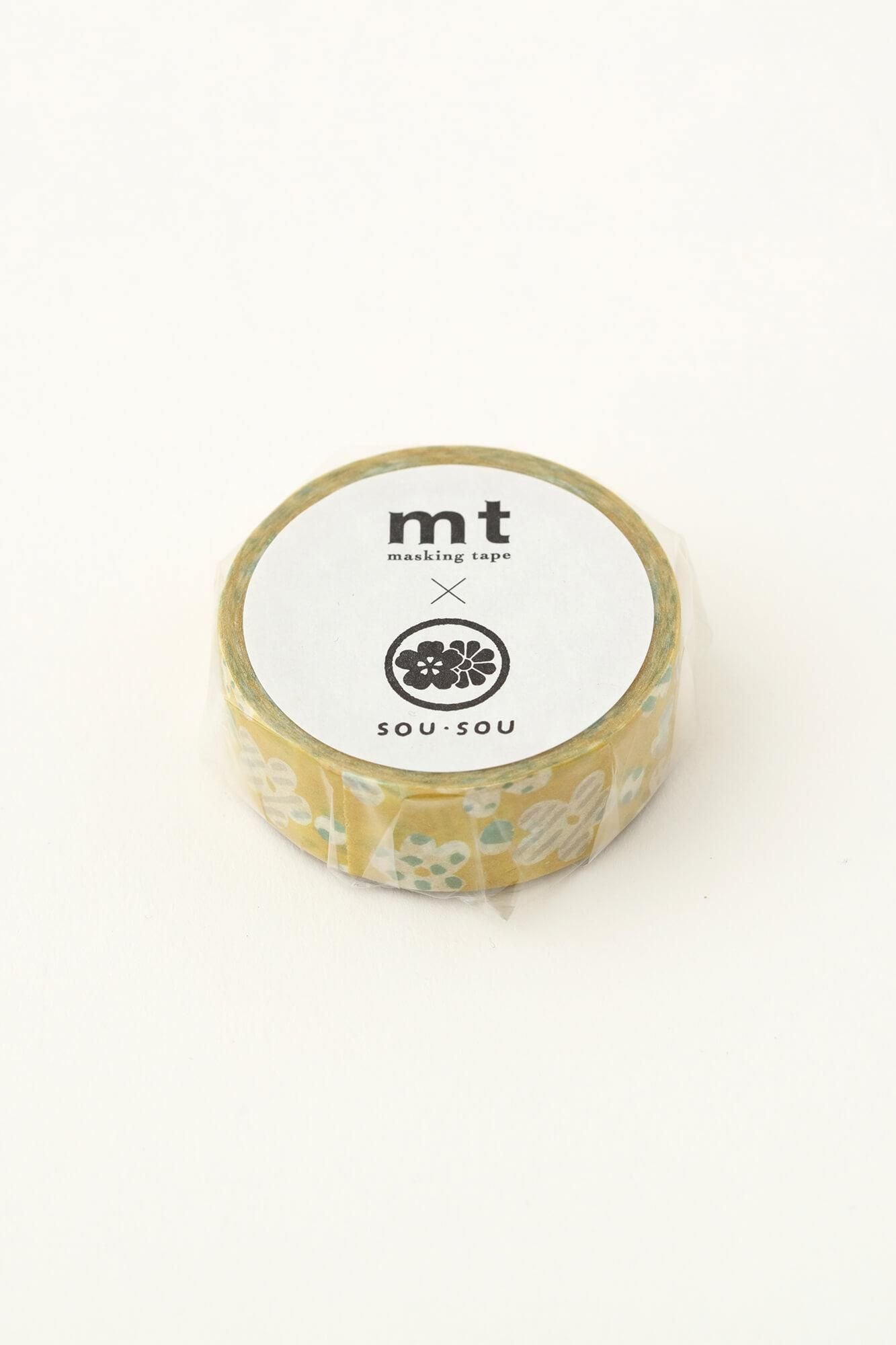 SOU・SOU×mt テキスタイル・マステ/はじける【1.5cm幅】