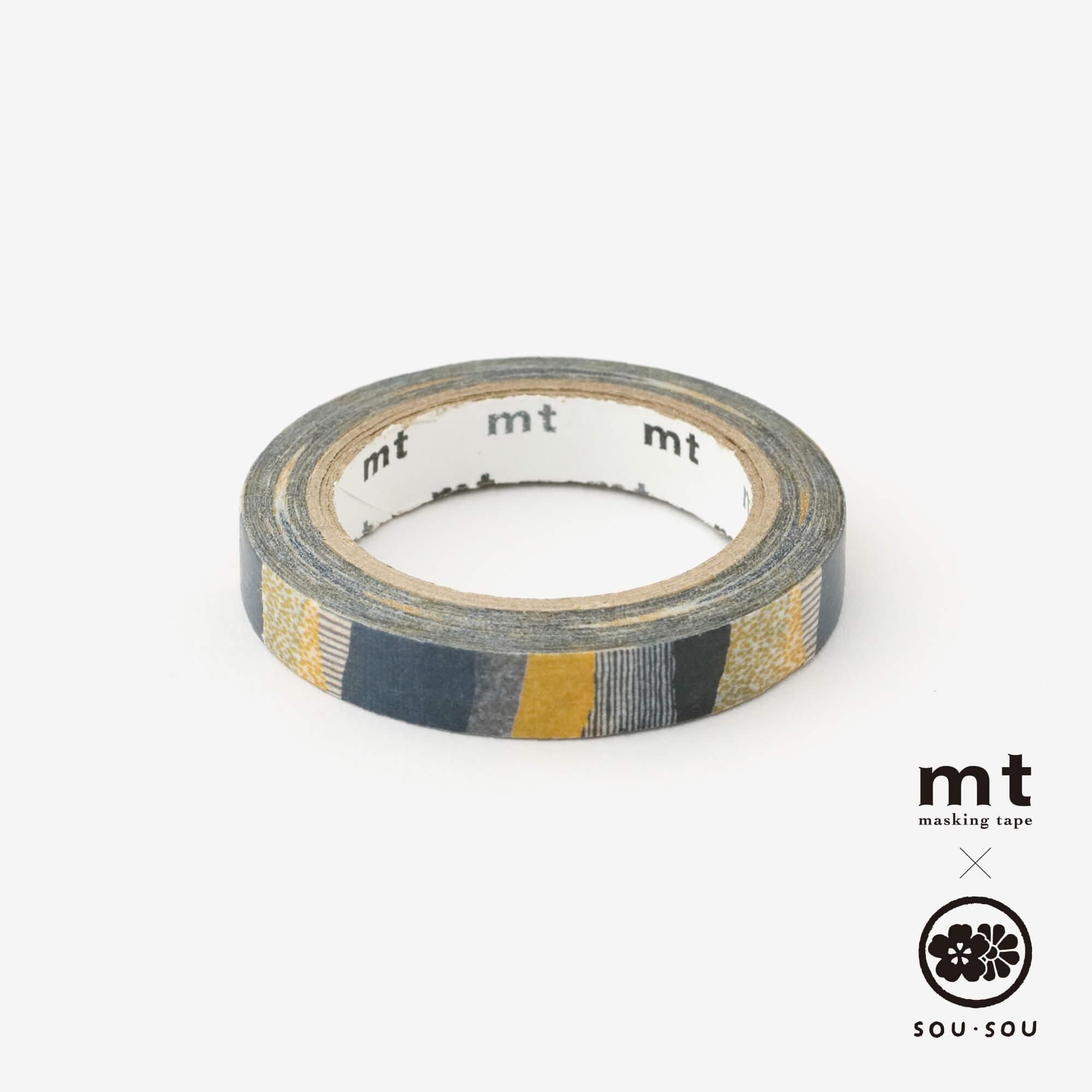 【net limited】SOU・SOU×mt Textile・Masking Tape / Higashiyama Golden Field【0.7cm Width】