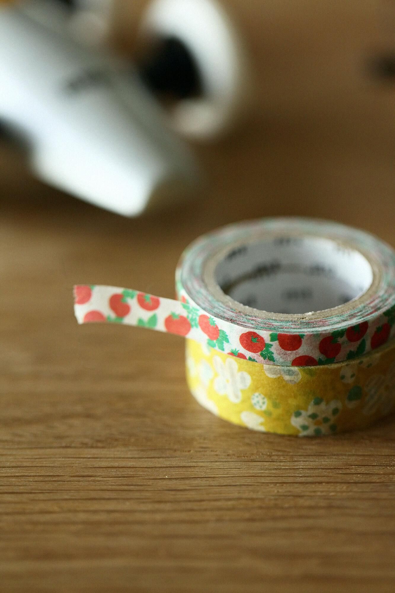 SOU・SOU×mt Textile・Masking Tape / Tomato【0.7cm Width】
