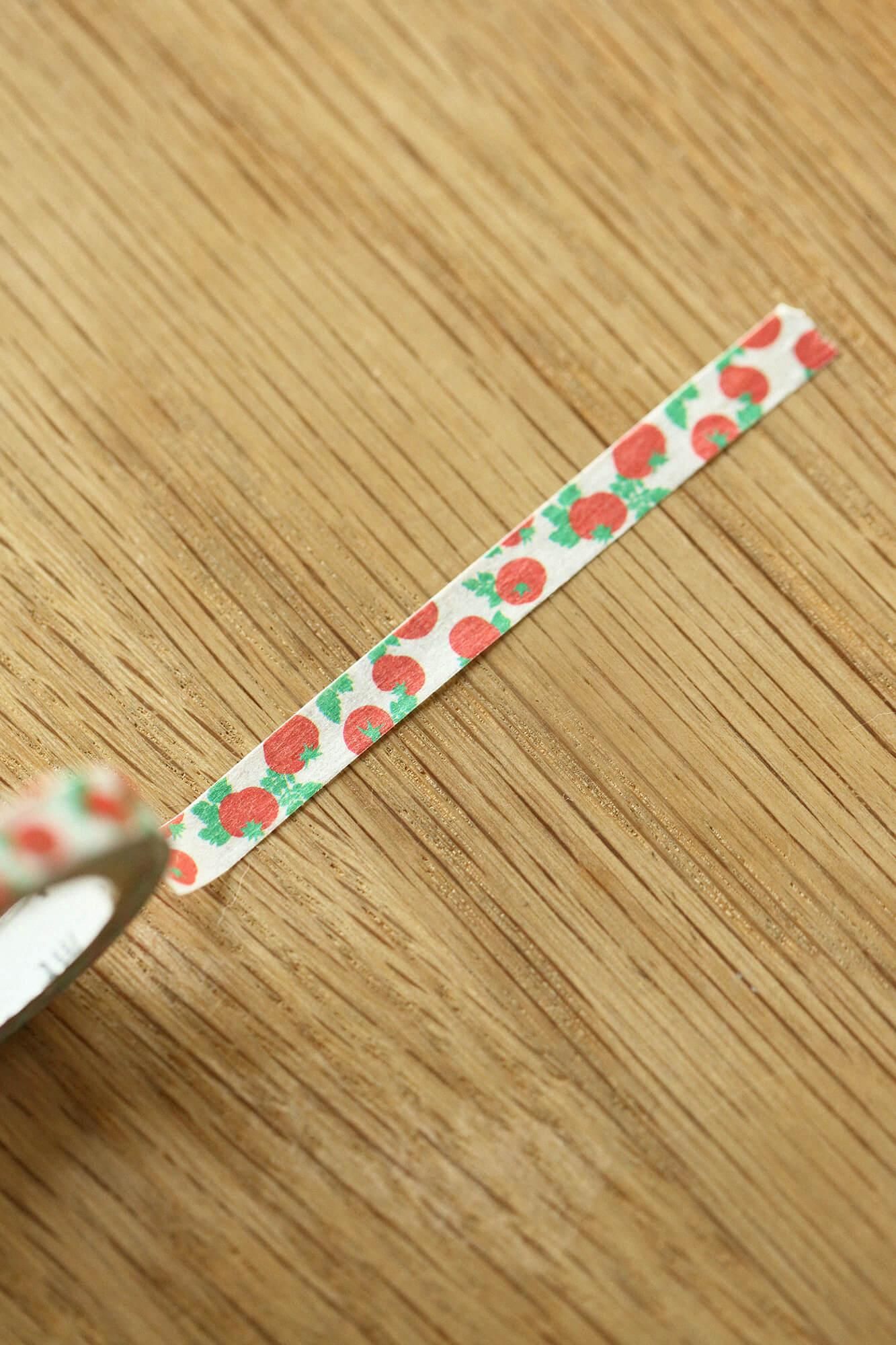 SOU・SOU×mt Textile・Masking Tape / Tomato【0.7cm Width】