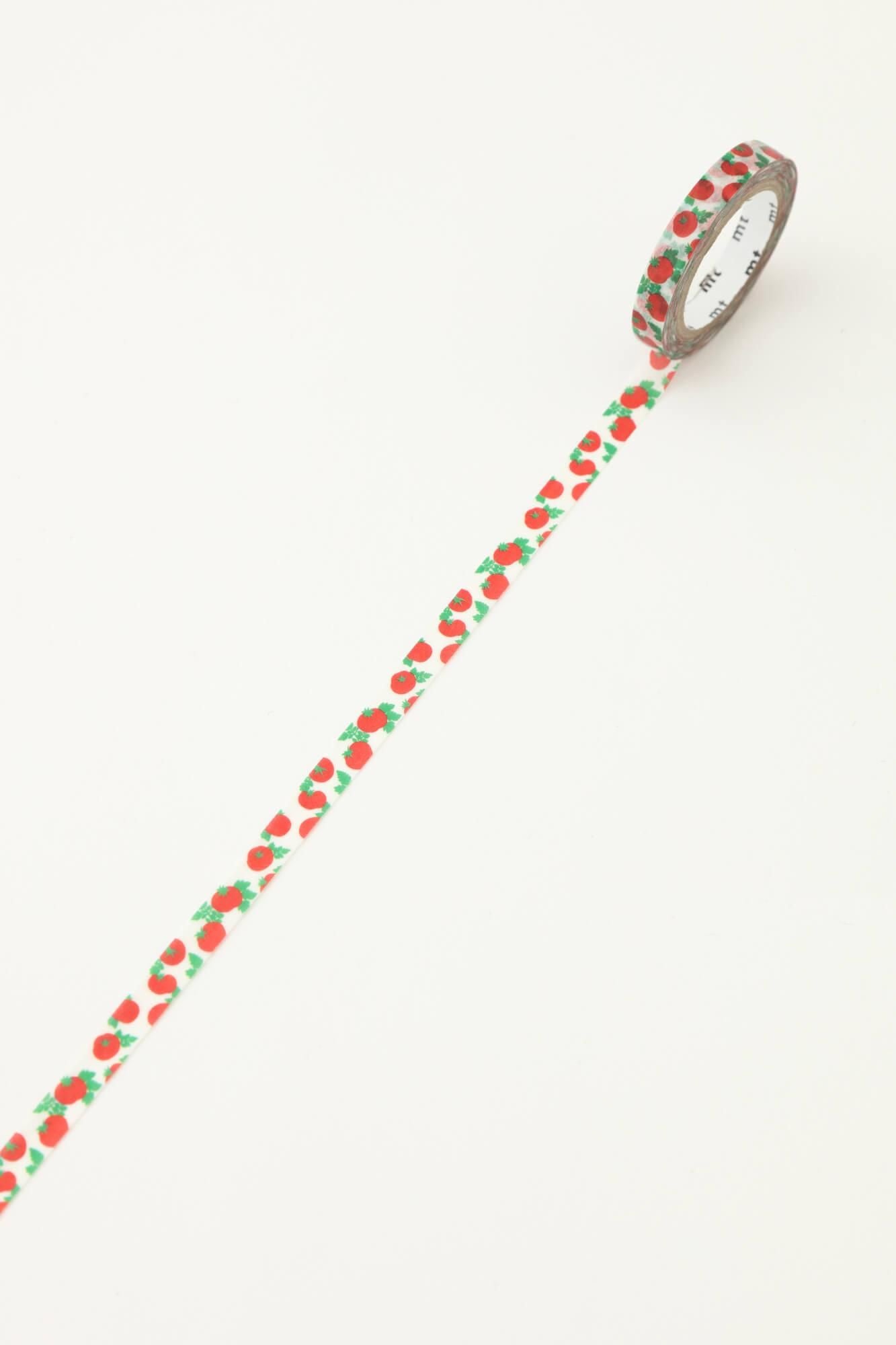 SOU・SOU×mt Textile・Masking Tape / Tomato【0.7cm Width】