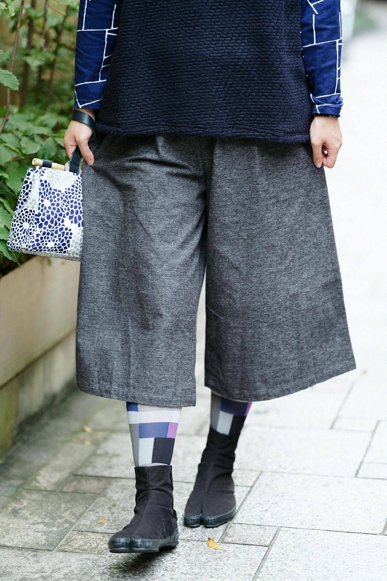 紧身裤塔比(Tabi)袜子/伯恩伍德·库里亚(Burnwood Kureya)(模糊)