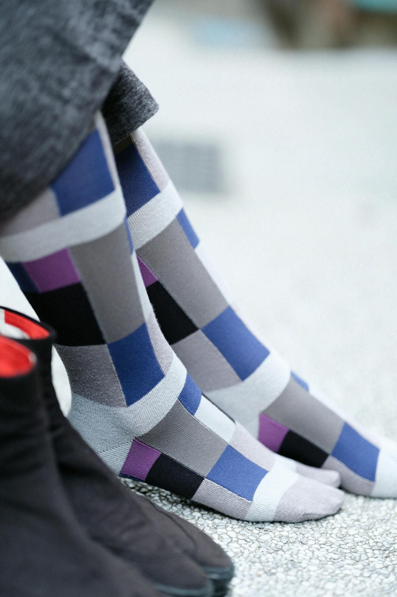 紧身裤塔比(Tabi)袜子/伯恩伍德·库里亚(Burnwood Kureya)(模糊)