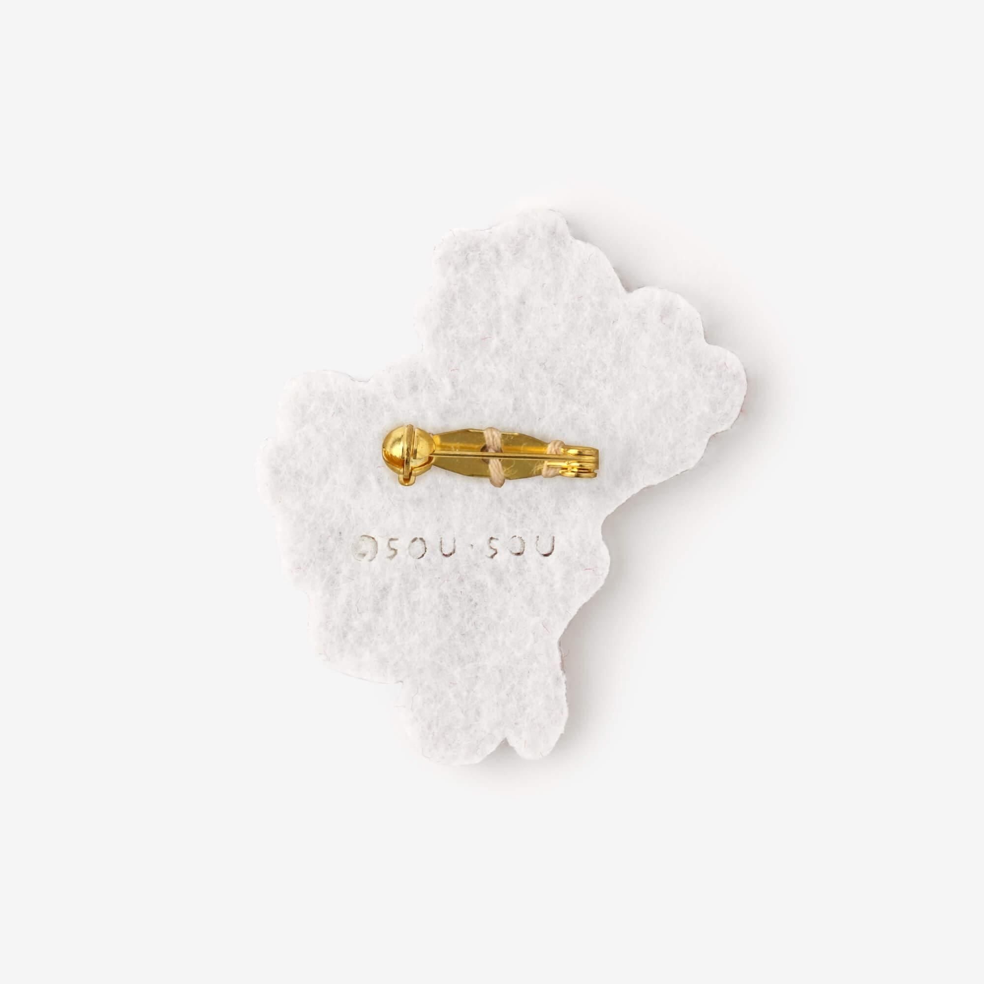 자수 브로치(Shukazari)/판화